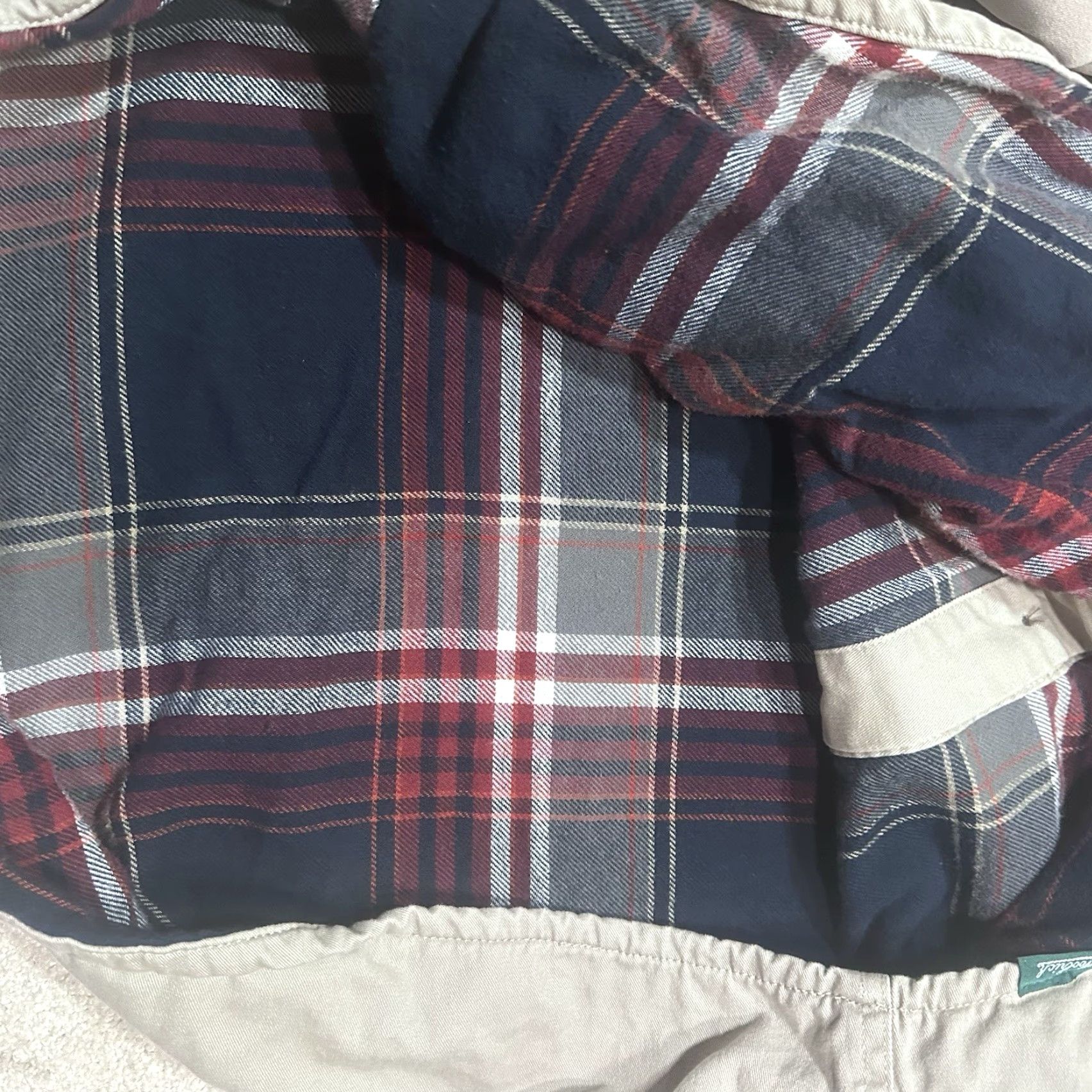 Vintage Woolrich Shacket Lined Flannel Mens 2XL Beige Khaki Button-Up Size US XXL / EU 58 / 5 - 5 Thumbnail