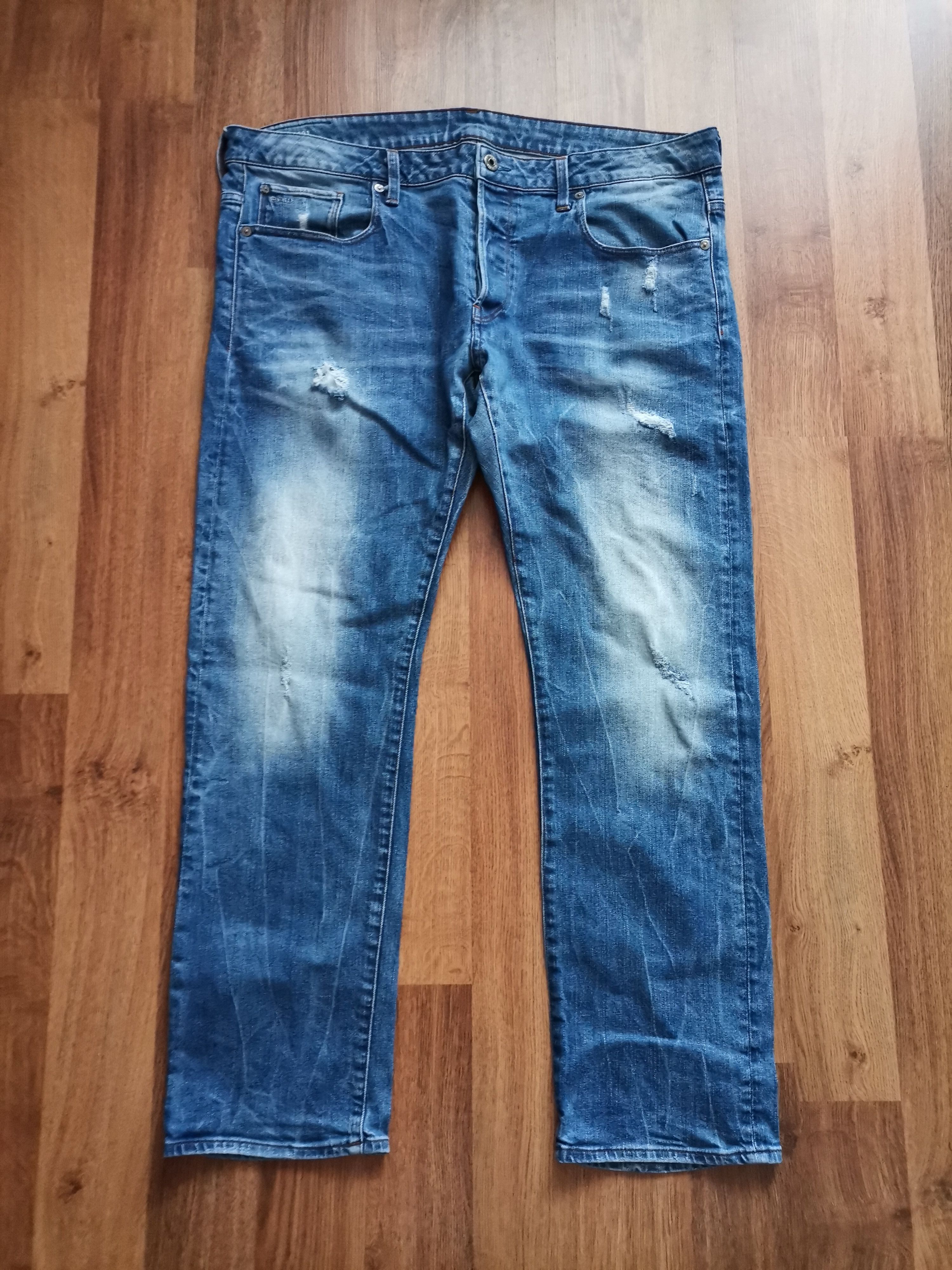 G-Star G-Star Raw Distressed Jeans Size US 38 / EU 54 - 1 Thumbnail