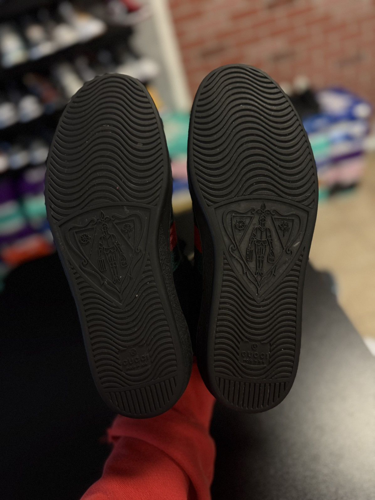 Gucci Gucci Mid Top Sneaker W Strap Size 8G/8.5US Size US 8.5 / EU 41-42 - 20 Thumbnail