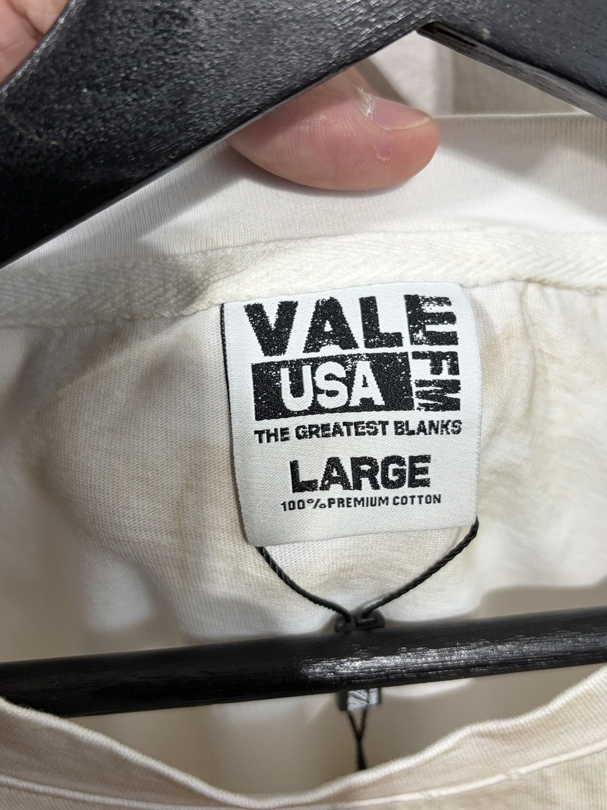 Vale Vale Forever Slam Jam White Tee Size US L / EU 52-54 / 3 - 4 Thumbnail
