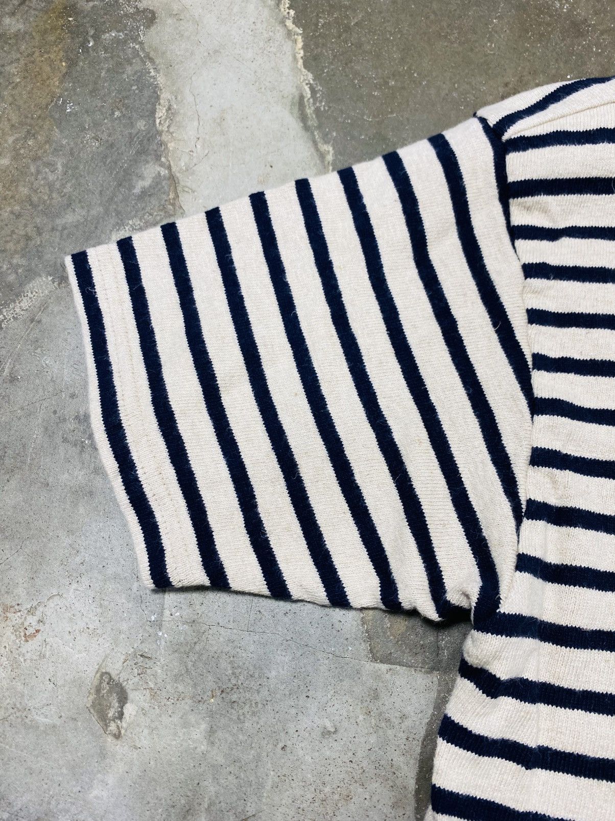 Nigel Cabourn Vintage Nigel Carbourn Stripe Tee Size US M / EU 48-50 / 2 - 3 Thumbnail