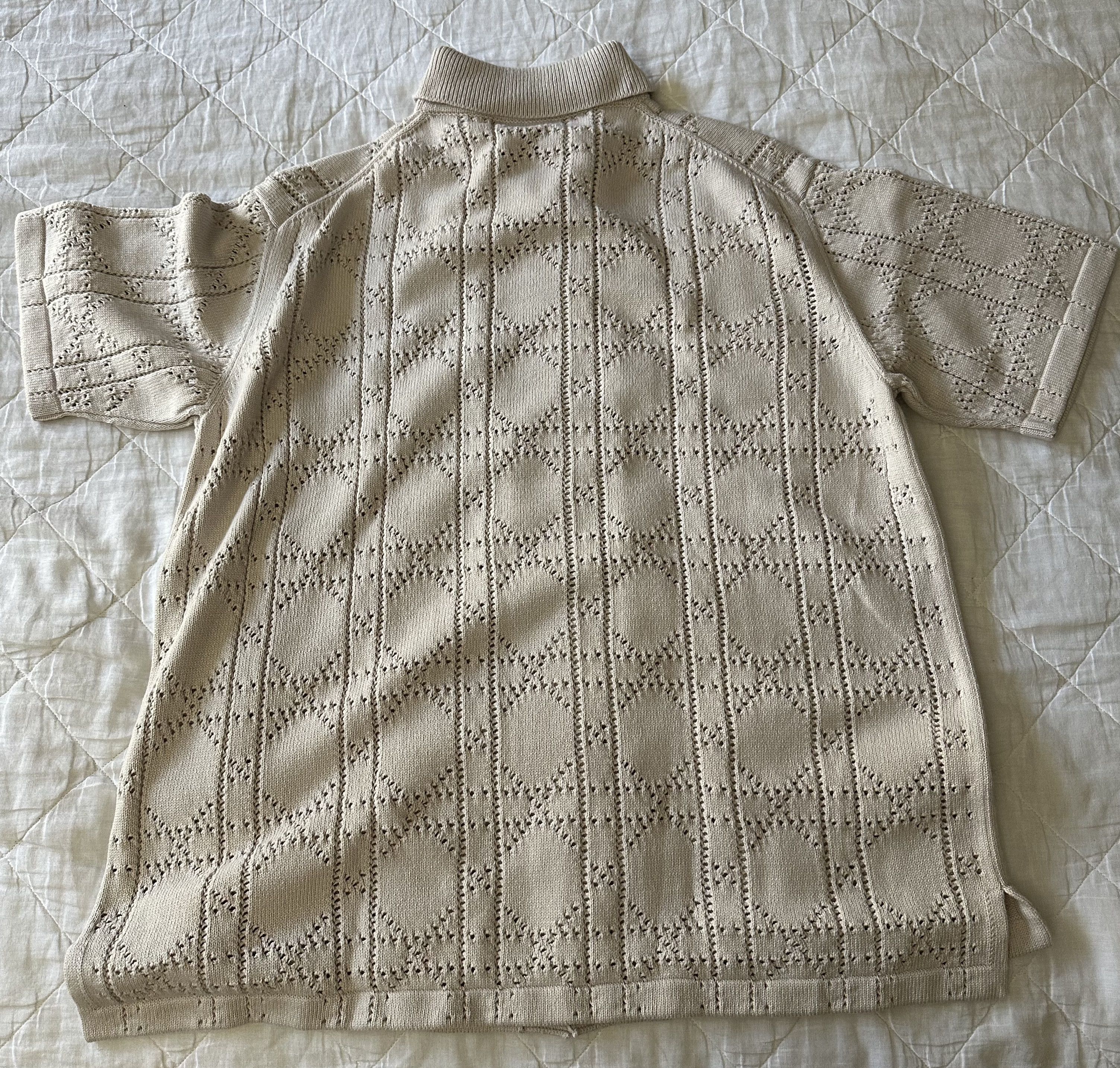 Dior Christian Dior Cashmere Cannage Shirt Size US XXL / EU 58 / 5 - 2 Thumbnail
