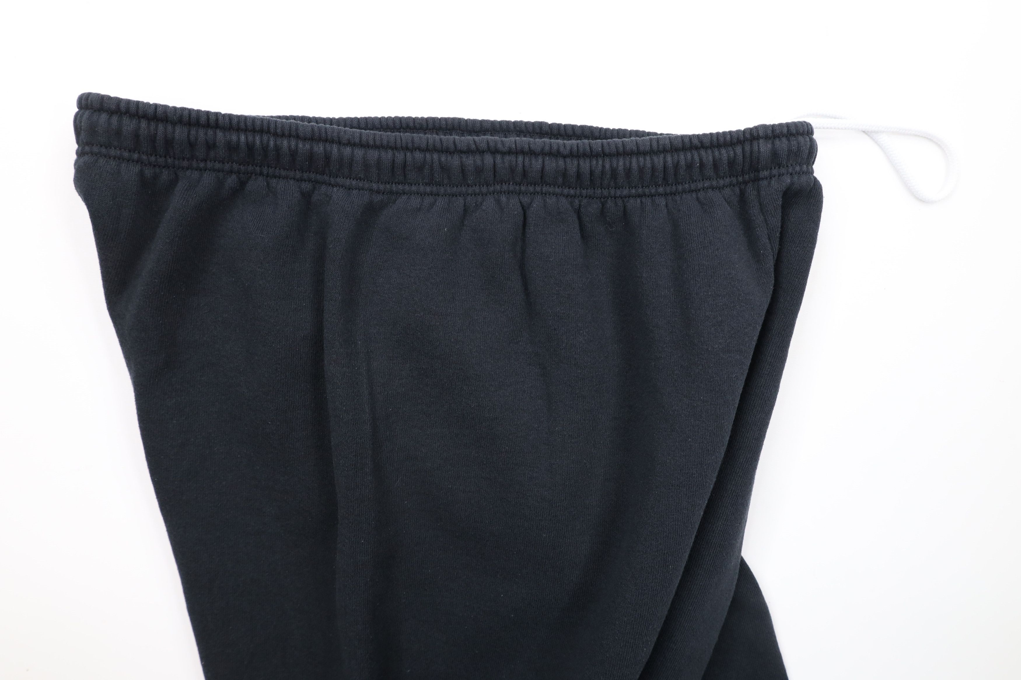 Vintage Vintage 90s Streetwear Cuffed Sweatpants Joggers Pants Black Size US 38 / EU 54 - 6 Thumbnail