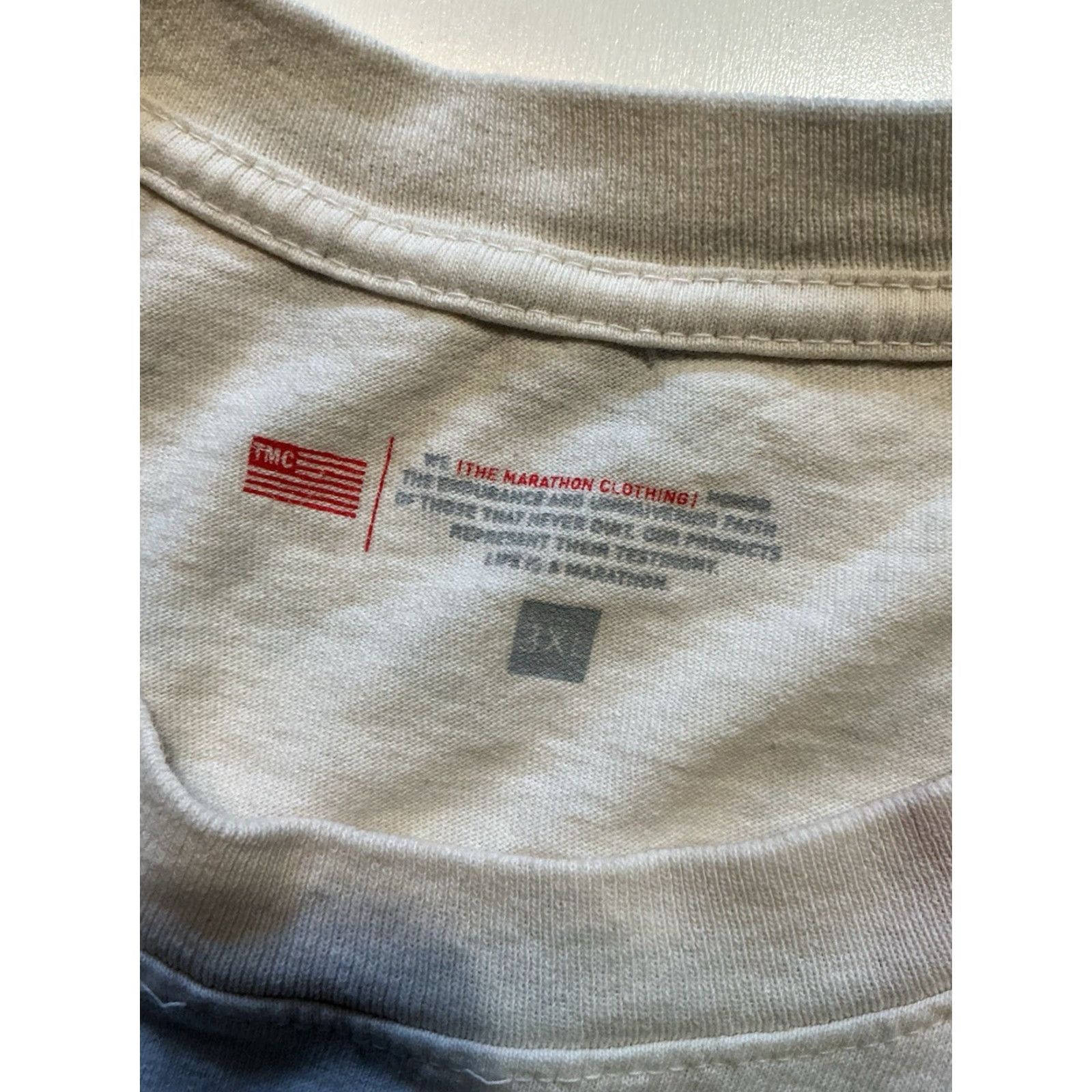 Champion VINTAGE The Marathon Clothing TMC Los Angeles Champions 2024 Victory Nipsey T-Shirt 3XL White Shirt Mens Size US XXL / EU 58 / 5 - 6 Thumbnail