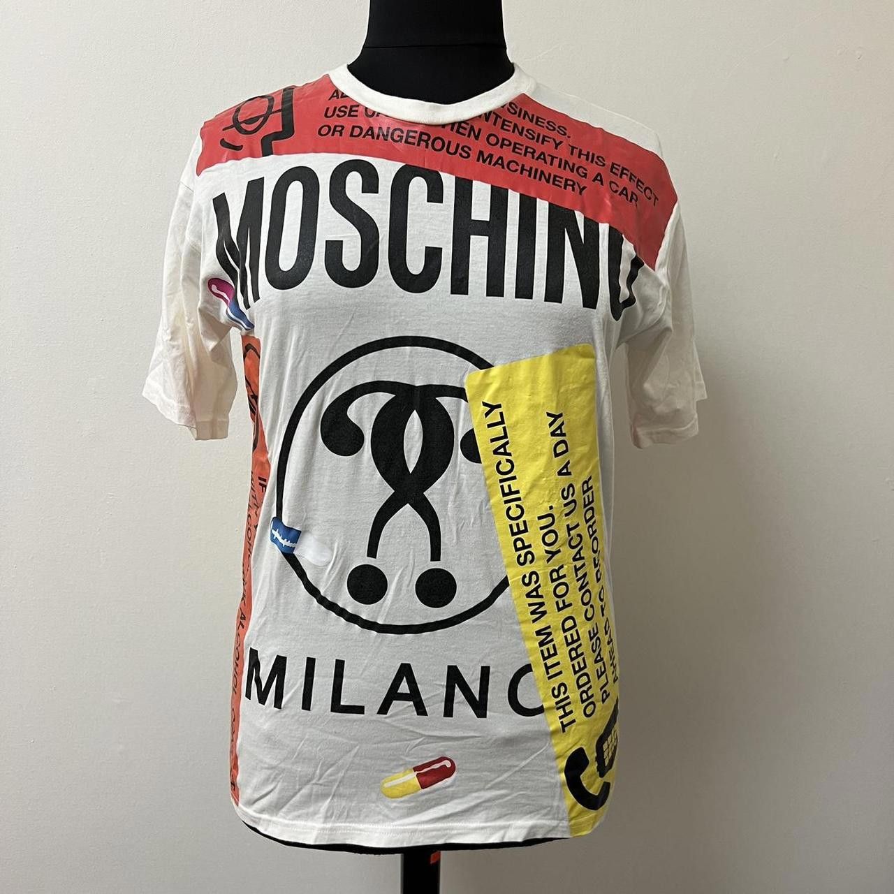 Moschino Moschino Pill Print T-shirt Size US M / EU 48-50 / 2 - 1 Thumbnail