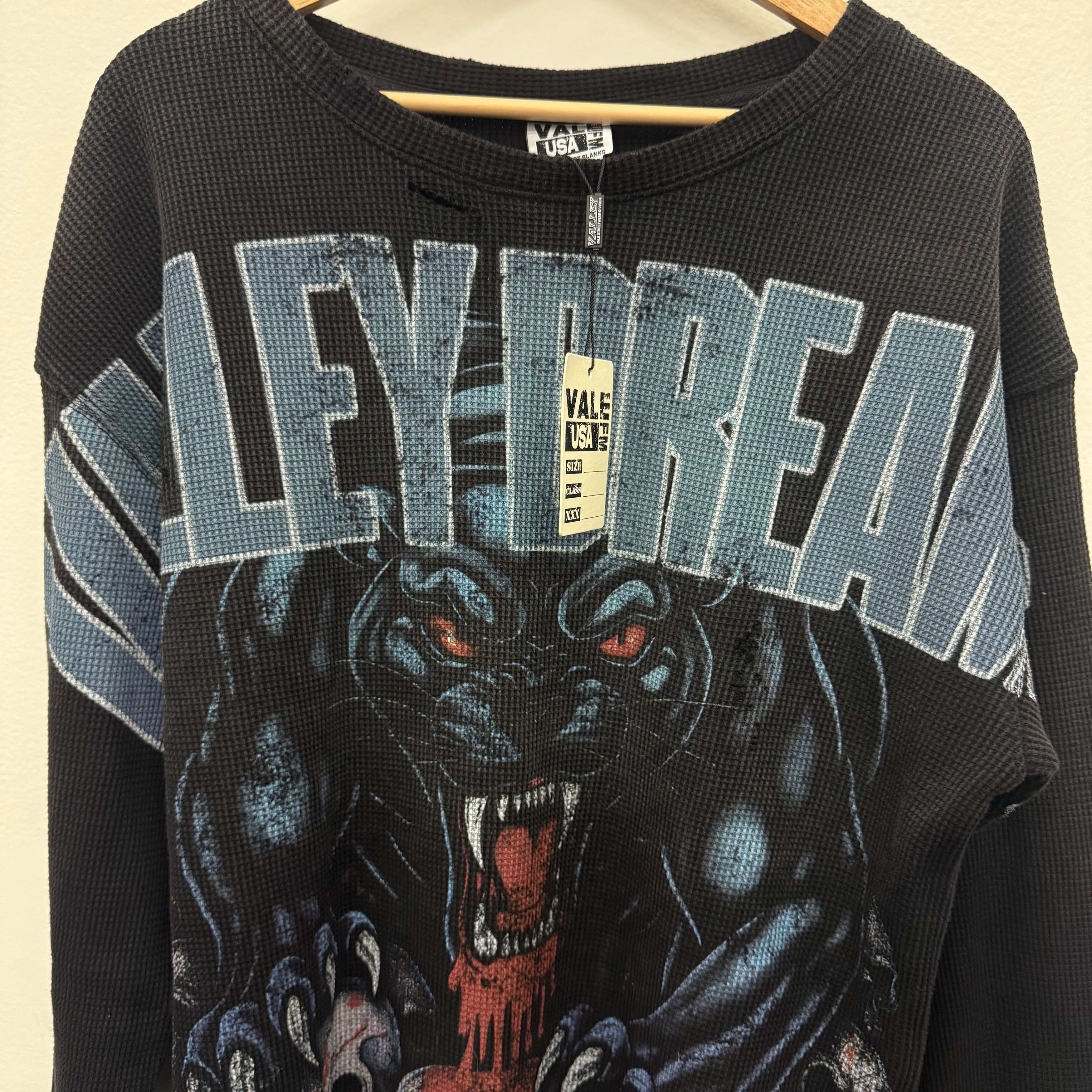 Vale Vale Valley Black Panther Thermal Longsleeve Shirt - Size S Size US S / EU 44-46 / 1 - 2 Thumbnail