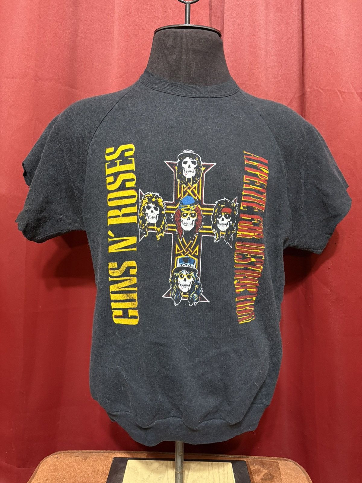 Band Tees Vintage Guns N Roses Sweatshirt 80’s Tank Top Custom Grail Size US XL / EU 56 / 4 - 1 Thumbnail
