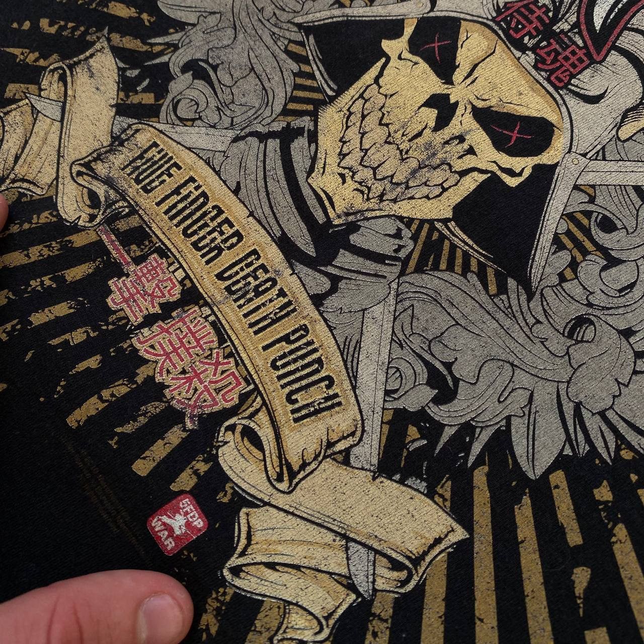 Band Tees × Vintage Vintage Five Finger Death Punch Band Tee Size US M / EU 48-50 / 2 - 4 Thumbnail