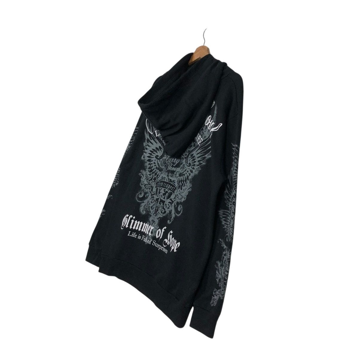 Hysteric Glamour 🔥VINTAGE SWEATSHIRT HOODIE IVANHOE COLLECTION PUNK DESIGN Size US L / EU 52-54 / 3 - 13 Thumbnail