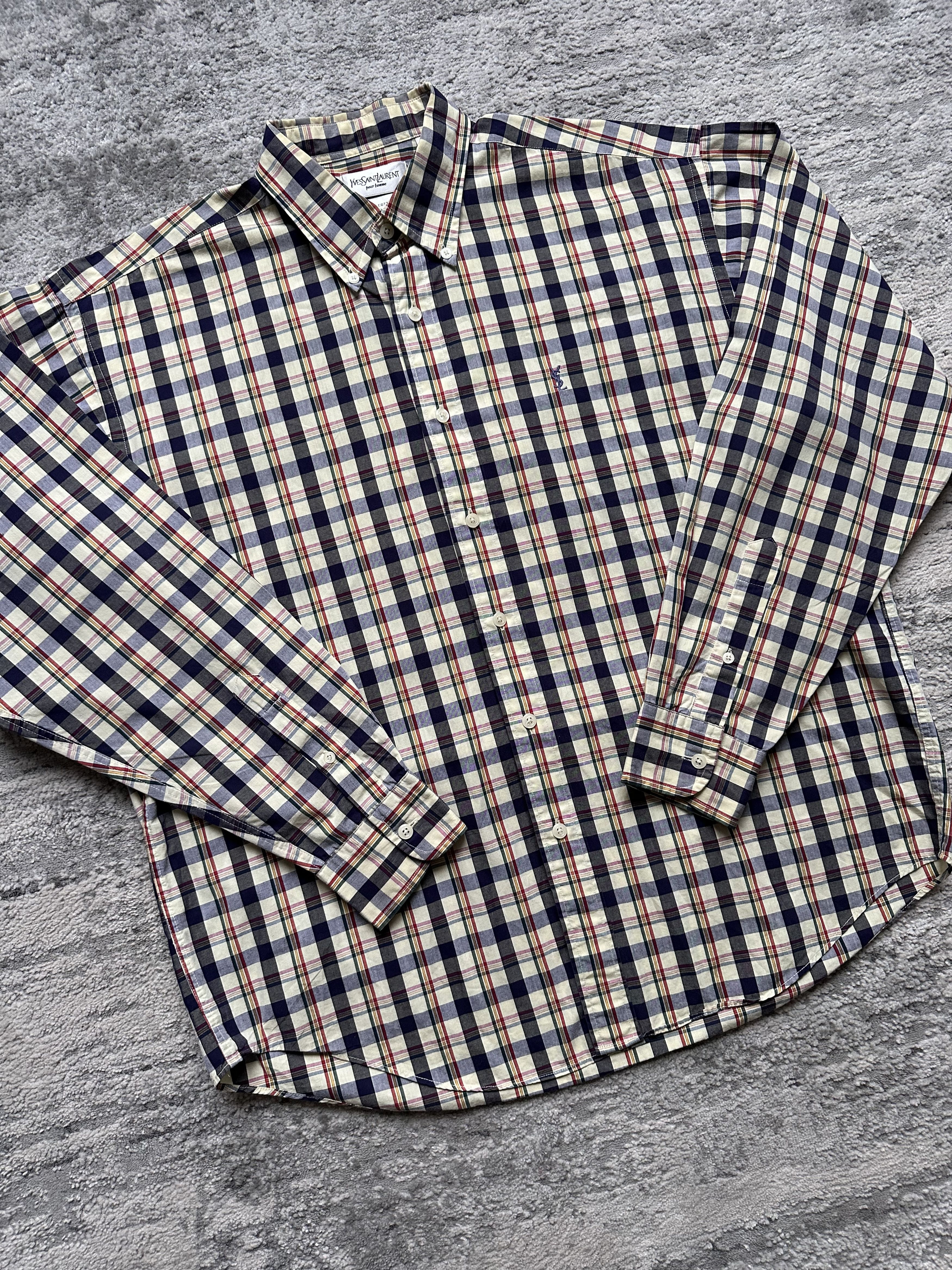 Yves Saint Laurent Yves Saint Laurent shirt Size US L / EU 52-54 / 3 - 2 Thumbnail