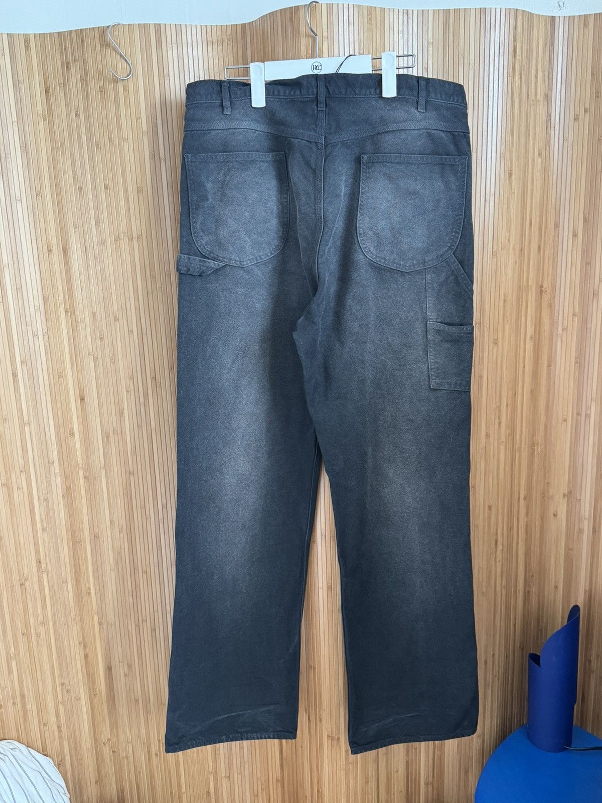 Auralee AURALEE Painter Pants Faded Black 5 Size US 34 / EU 50 - 11 Thumbnail
