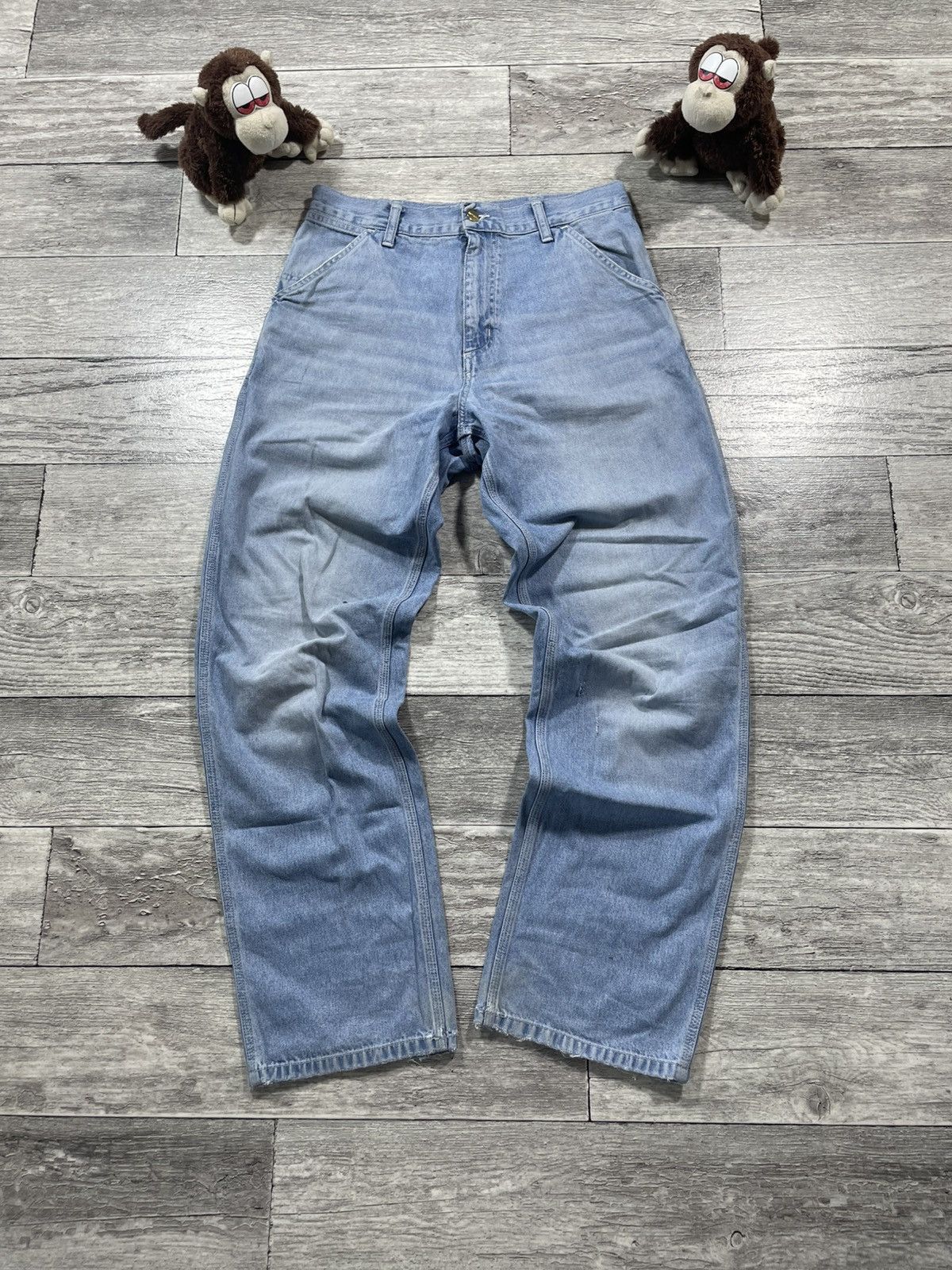 Archive Y2K faded denim Jeans Opium Swag Carhartt Simple Pant 