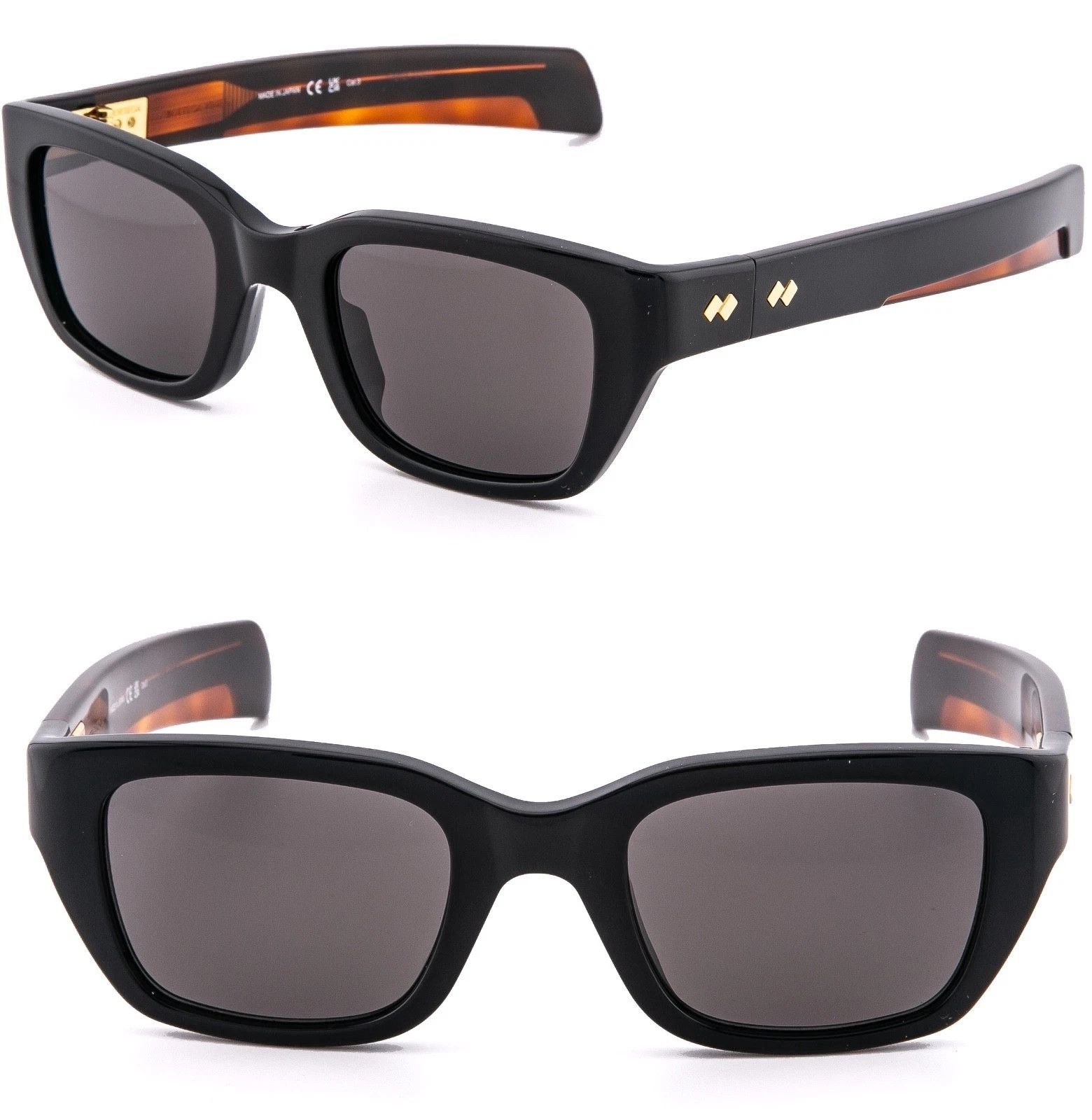 Bottega Veneta BOTTEGA VENETA 1393 BV1393S DIZZY Black Intrecciato 001 Size ONE SIZE - 1 Thumbnail
