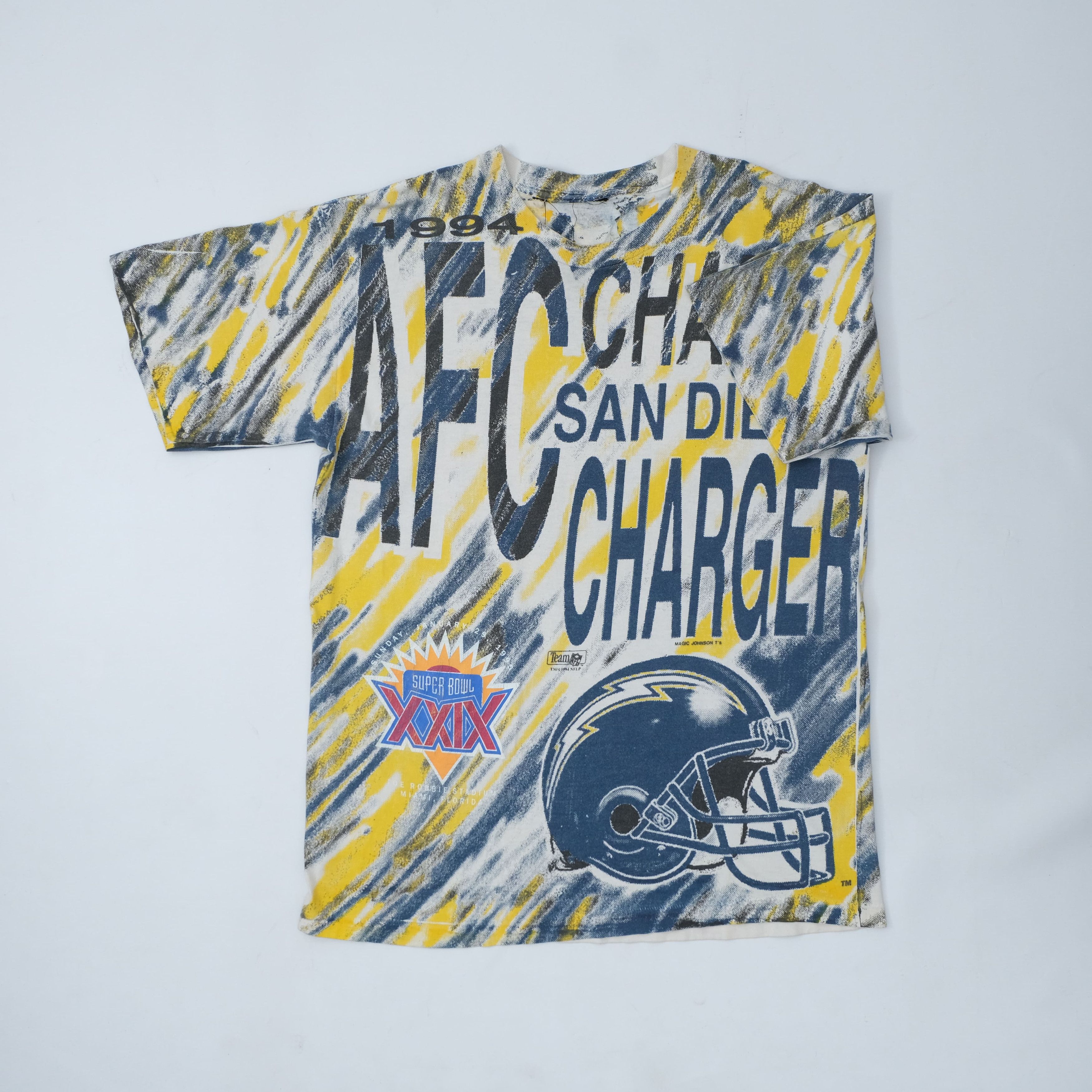 Other 1990s AOP AFC Champions San Diego Football Team Tee - Unisex Size US XL / EU 56 / 4 - 2 Thumbnail