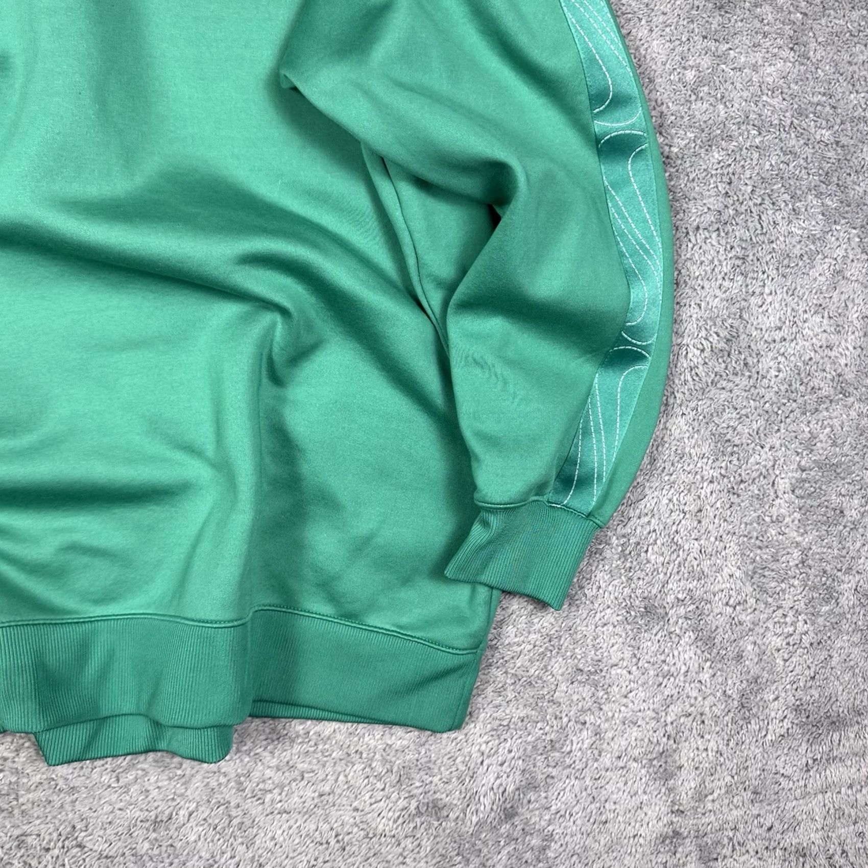 Nike Nike Therma-Fit Tech Sweatshirt Mens L Center Swoosh Logo Tape Pullover Green DQ5513 Size US L / EU 52-54 / 3 - 2 Thumbnail