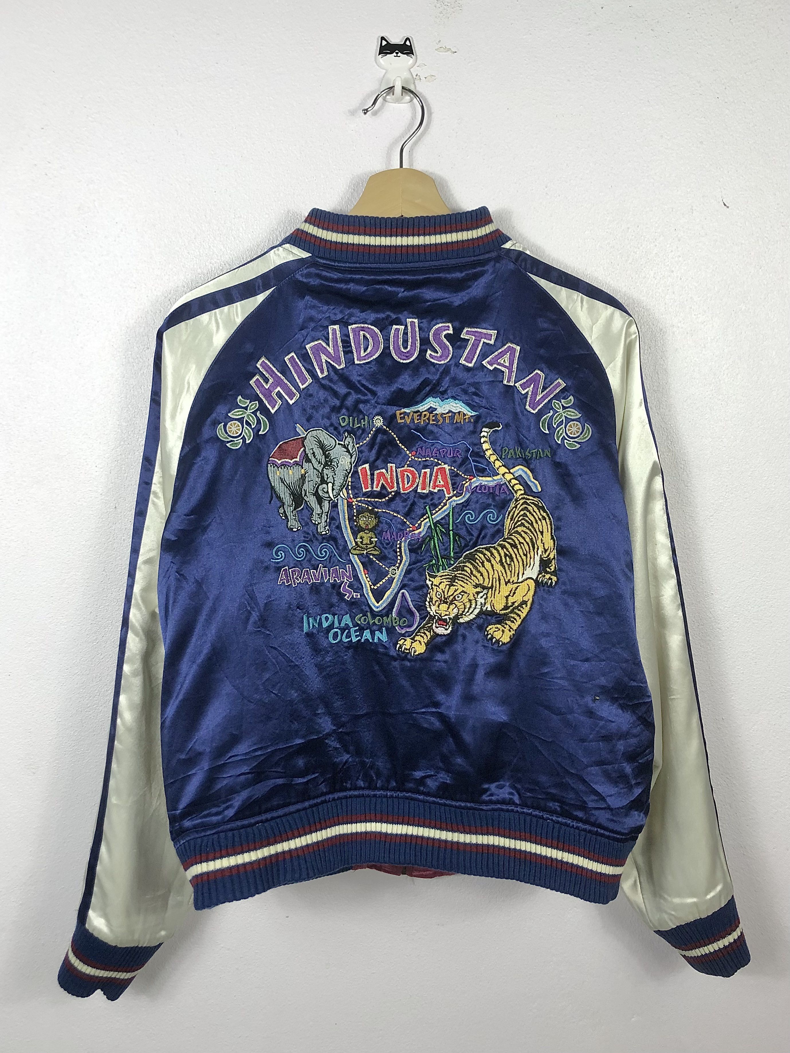Johnbull Vtg Johnbull Japan Reversible Sukajan Jacket India Motive Size US M / EU 48-50 / 2 - 10 Thumbnail