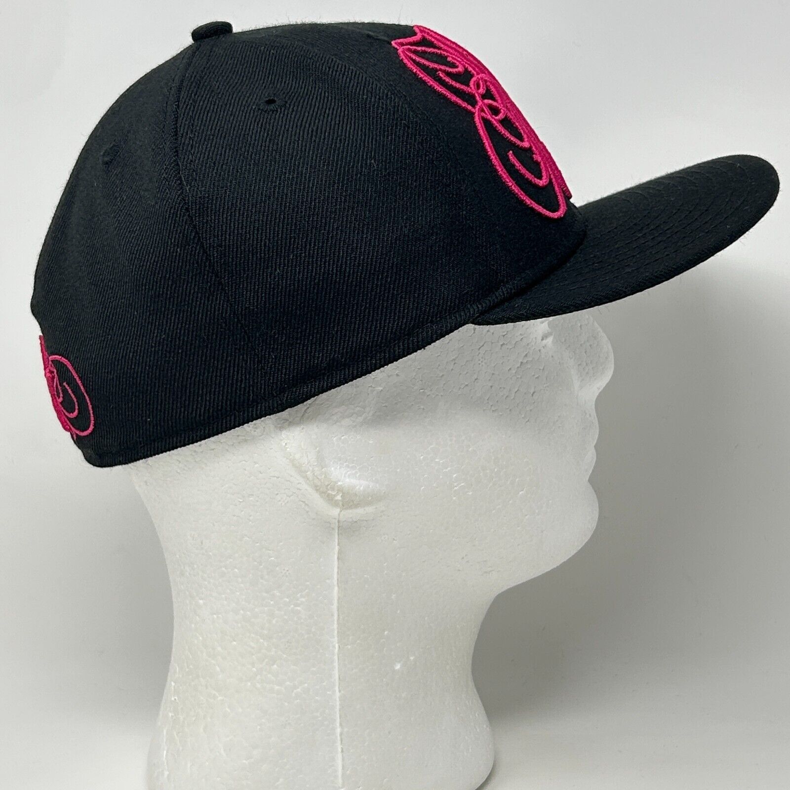 New Era Houston Astros Script Hat Baseball Cap New Era Black 7 1/4 Size ONE SIZE - 7 Thumbnail