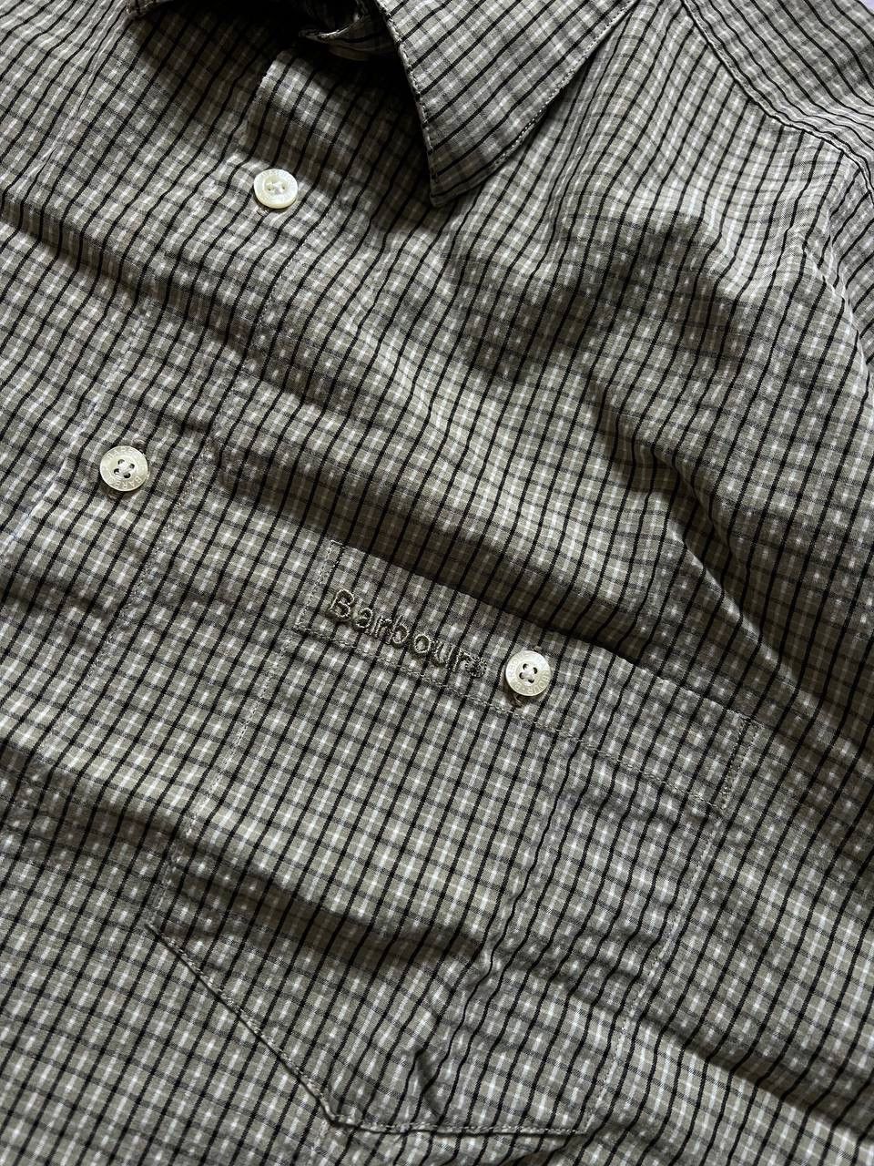 Barbour Barbour Linen Mix Short Sleeve Check Summer Shirt Size XL Size US XL / EU 56 / 4 - 3 Thumbnail