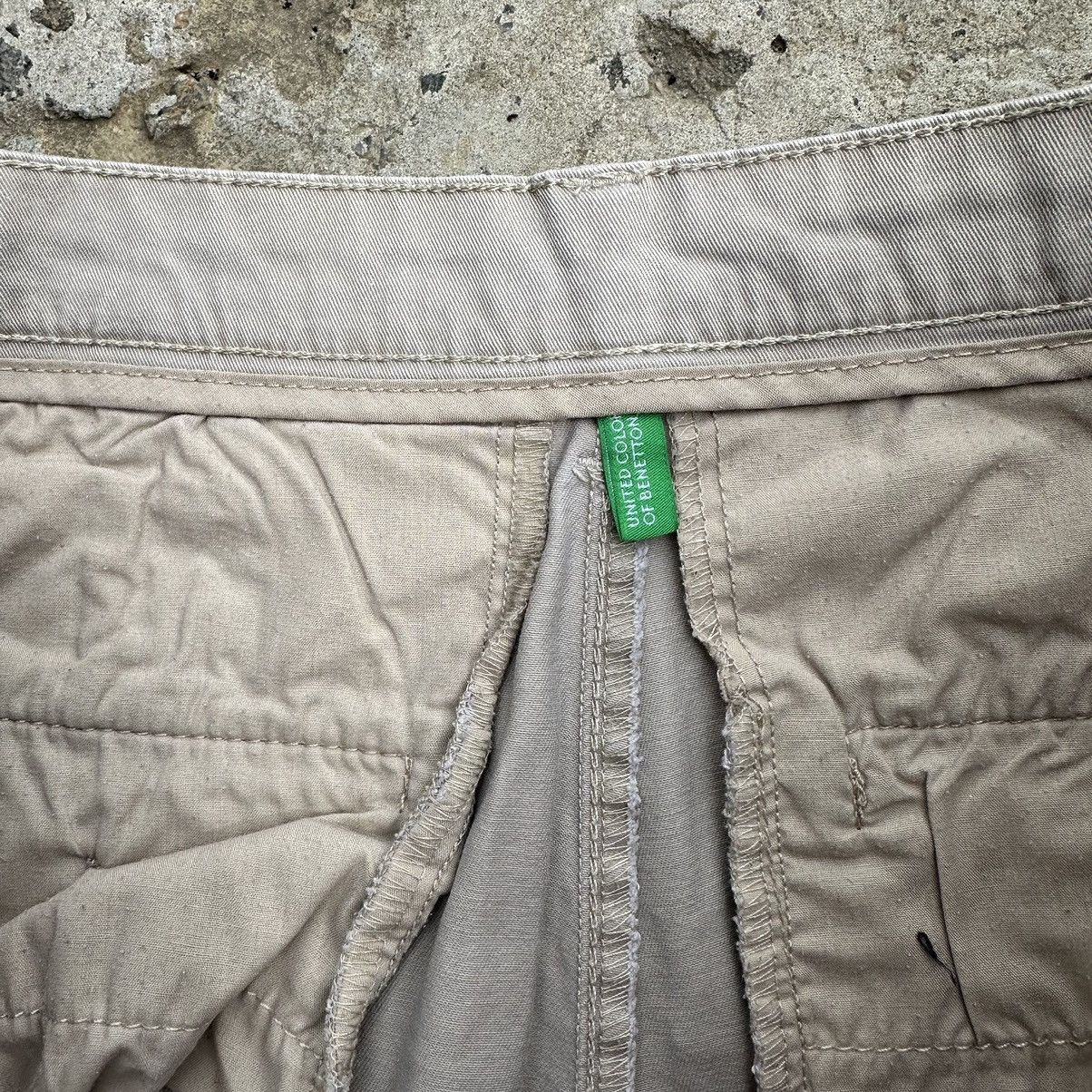 Benetton Vintage Benetton Shorts Old Money Style Streetwear Y2K 00s Size US 33 - 8 Thumbnail