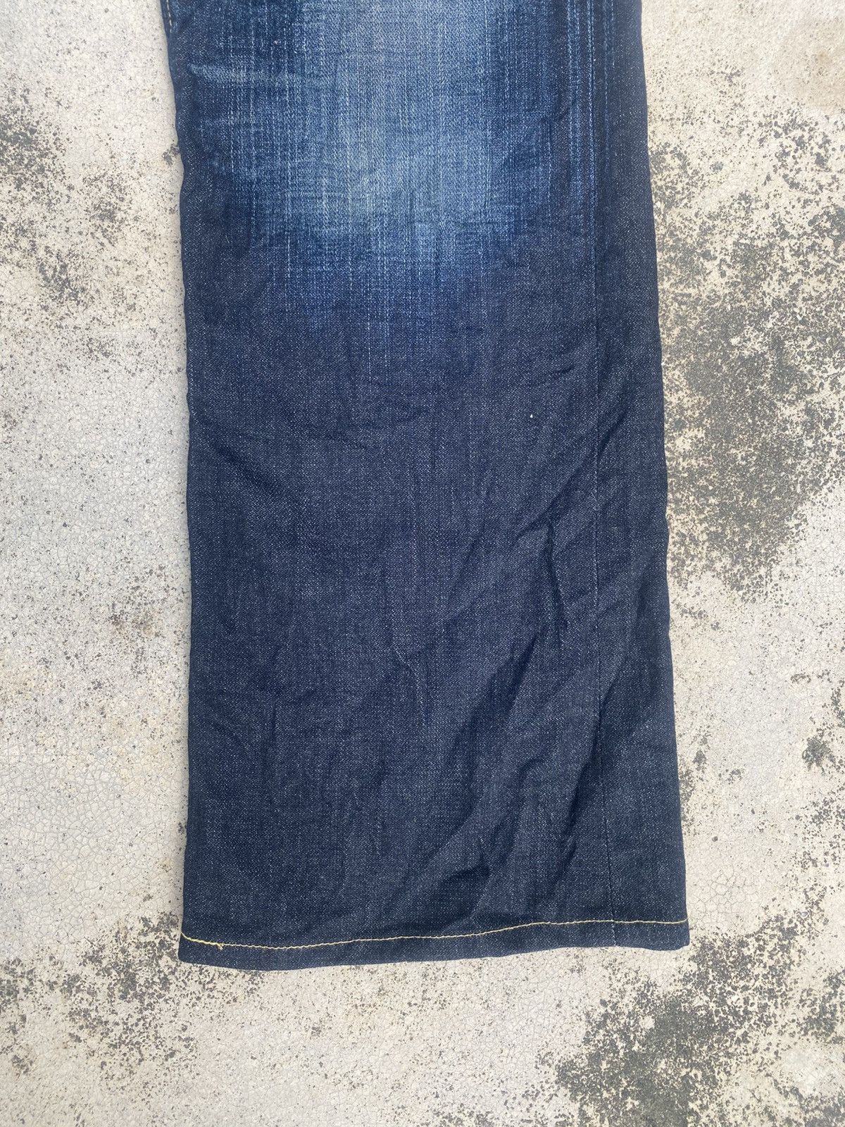 Japanese Brand × Vintage Flare Jeans Back Number Honeycomp Size US 36 / EU 52 - 13 Thumbnail