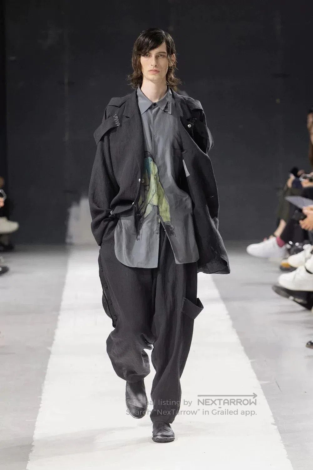 Yohji Yamamoto yohji yamamoto shirt inspired by toulouse. Size M / US 6-8 / IT 42-44 - 3 Thumbnail