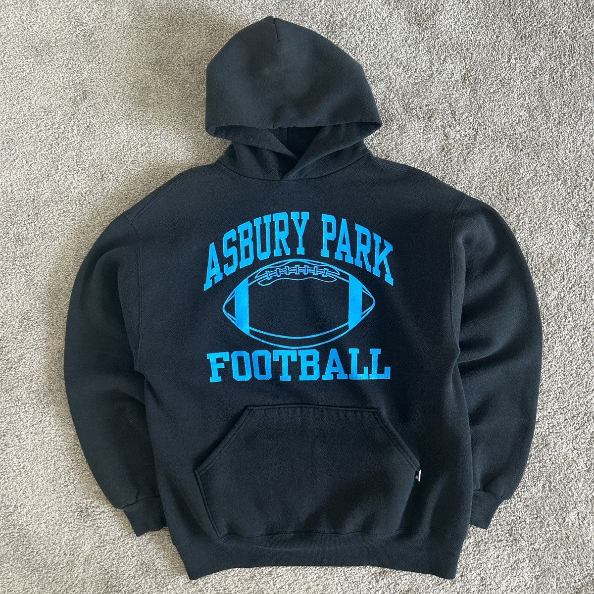 Russell Hoodie Black Vintage | Grailed