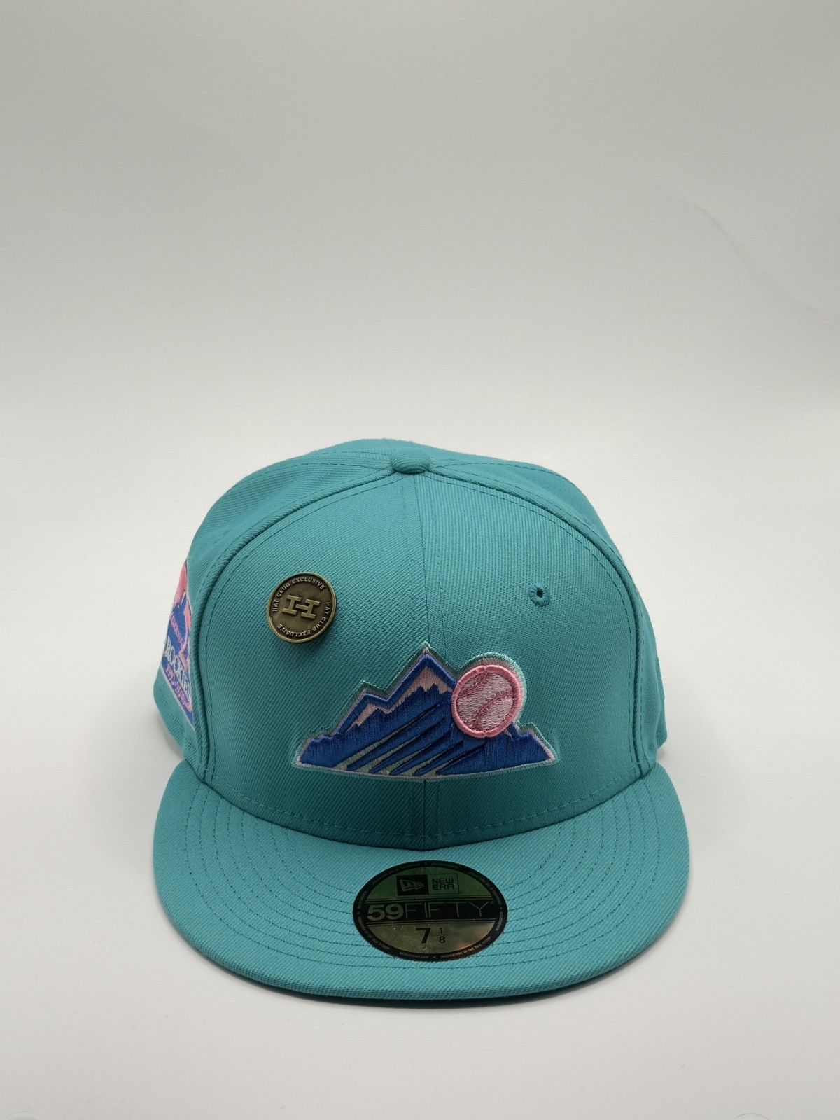 Hat Club Colorado Rockies Fitted Hat Cyclone Pack 7 1/4 Size ONE SIZE - 1 Thumbnail