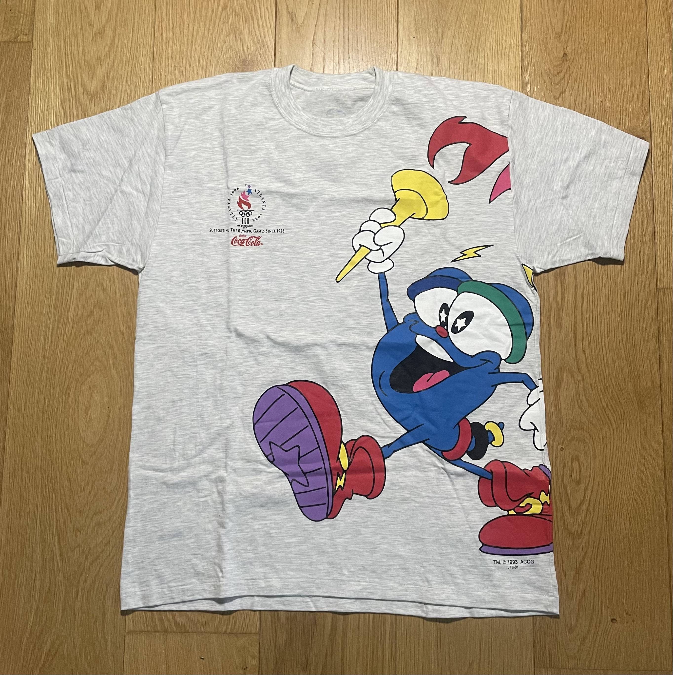 Coca Cola Vintage 1993 Coca-Cola Olympic Games Graphic T-Shirt Size US L / EU 52-54 / 3 - 1 Thumbnail