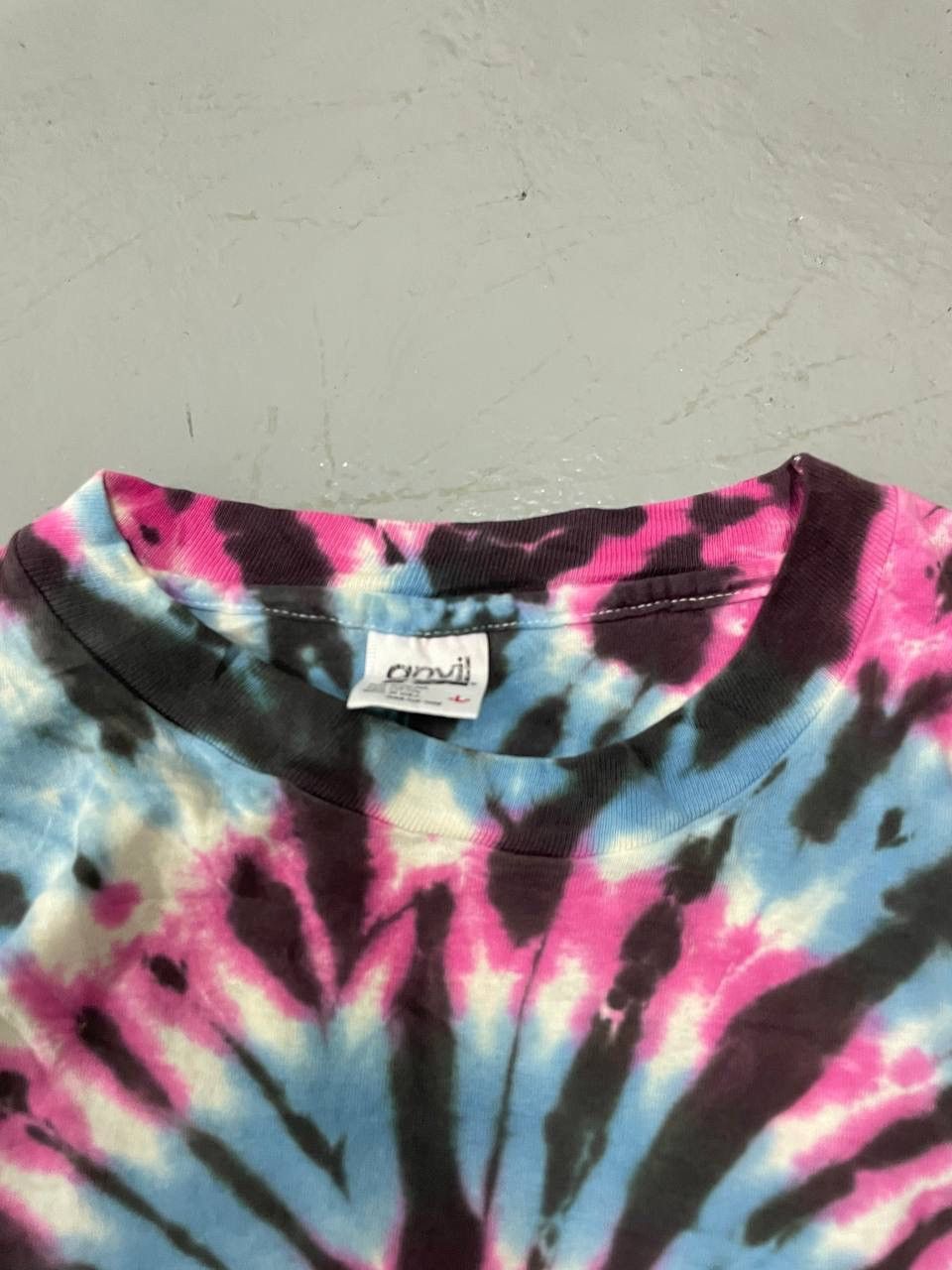 Anvil Vintage tye dye 90s Size US L / EU 52-54 / 3 - 6 Thumbnail