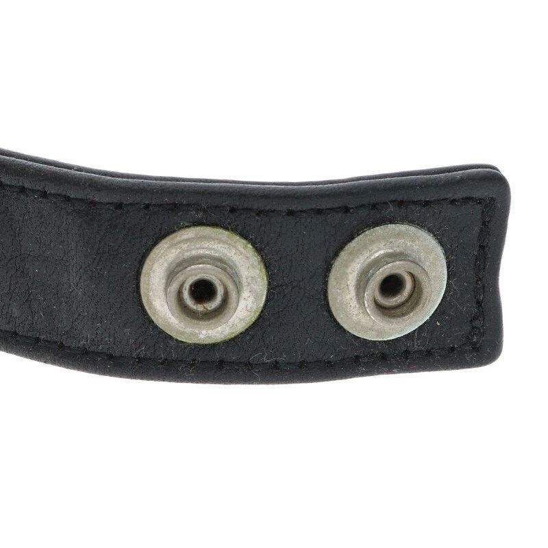 アクセサリー Chrome Hearts 3 Button 2 Snap Leather Chrome Hearts] Chrome Hearts Stones lip & tongue 3 buttons 2 snap