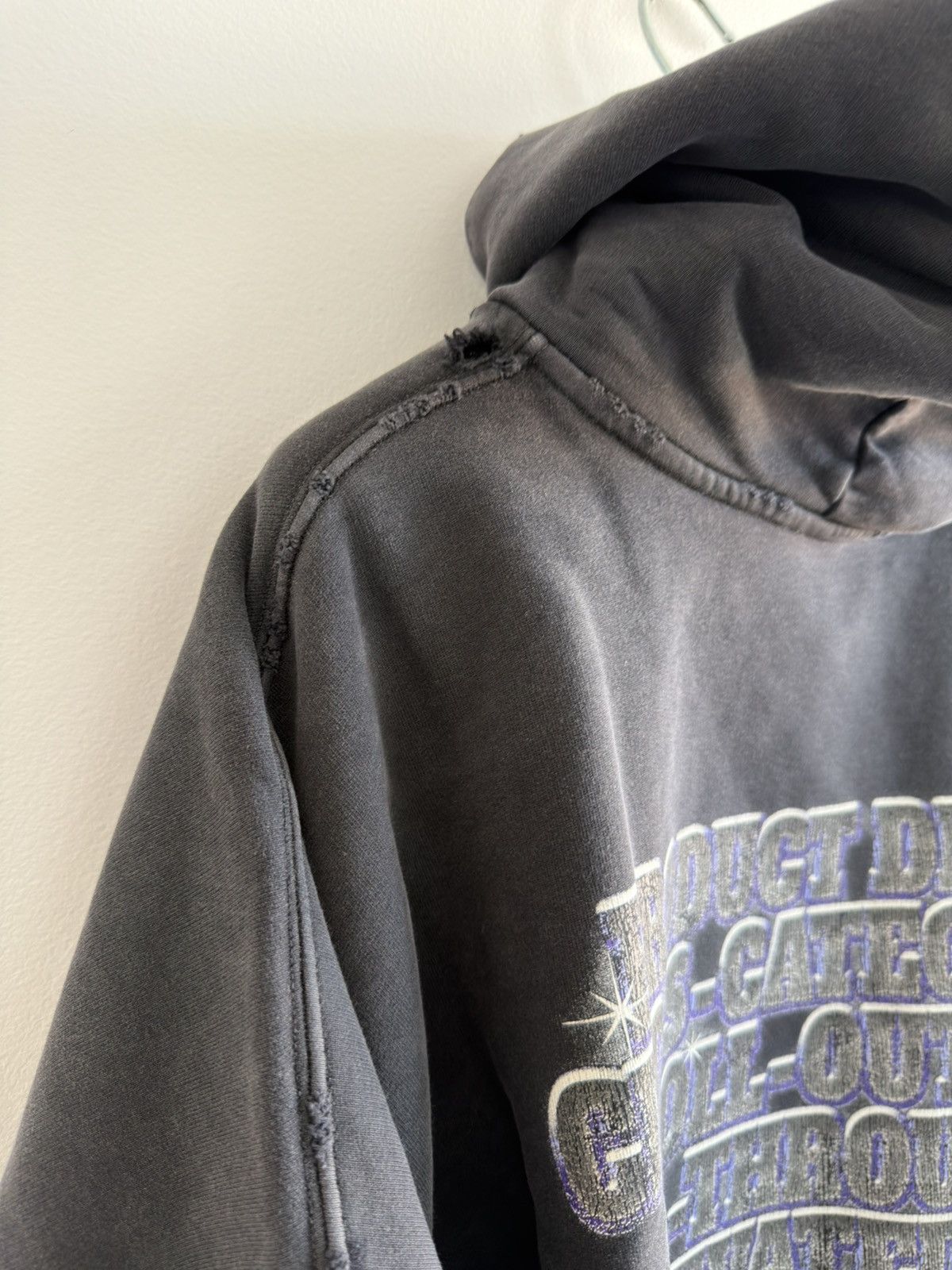 Balenciaga *RARE* BALENCIAGA DEMNA SEE NOW BUY NOW 3 BOXY HOODIE FADED Size US L / EU 52-54 / 3 - 15 Thumbnail
