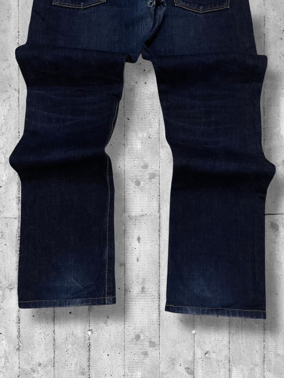 Designer × Edwin × Vintage Vintage Og Designer Japan Edwin Selvedge Distressed Denim Size US 34 / EU 50 - 12 Thumbnail