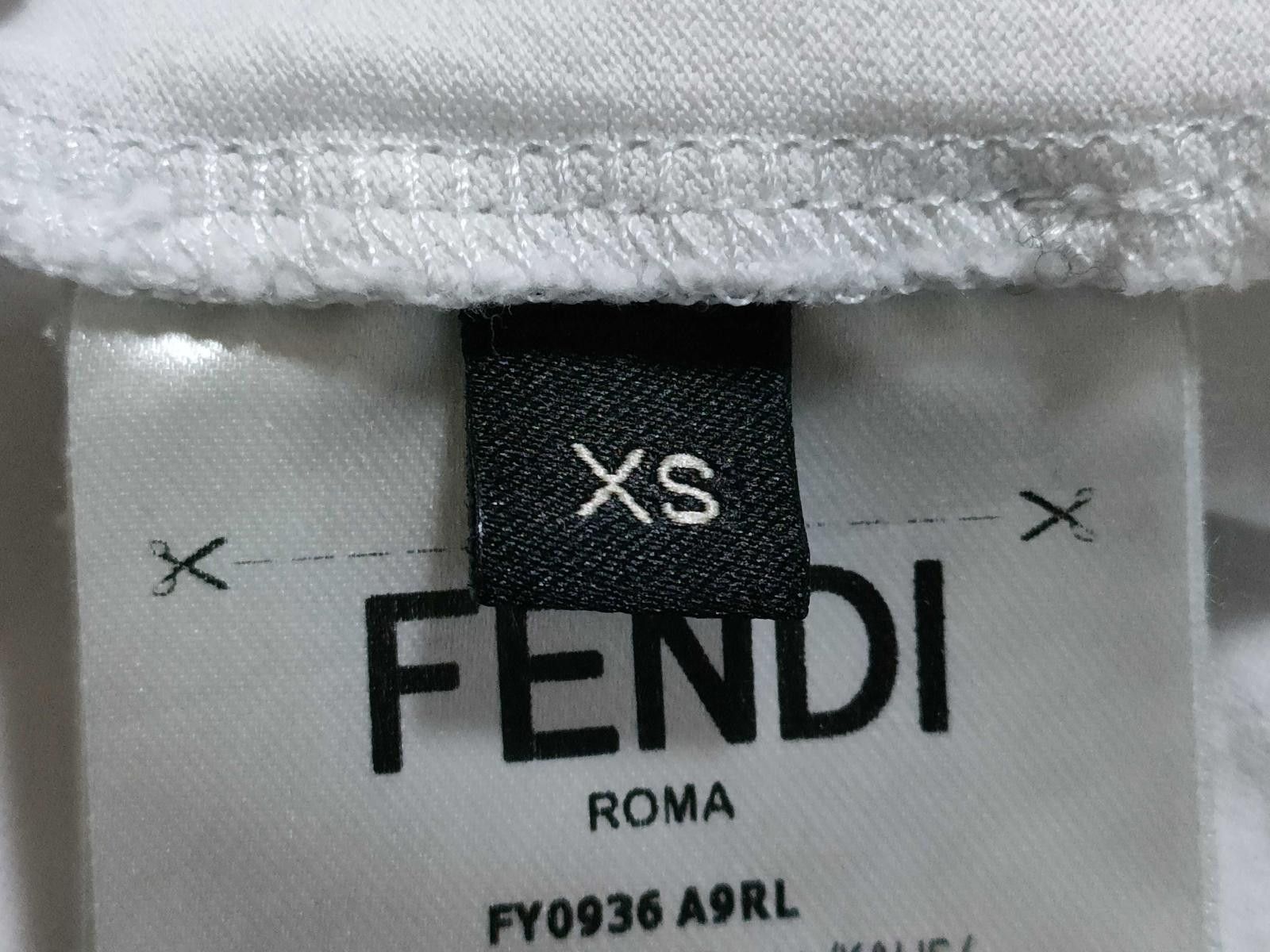 Fendi Fendi White T-Shirt Size US XS / EU 42 / 0 - 6 Thumbnail
