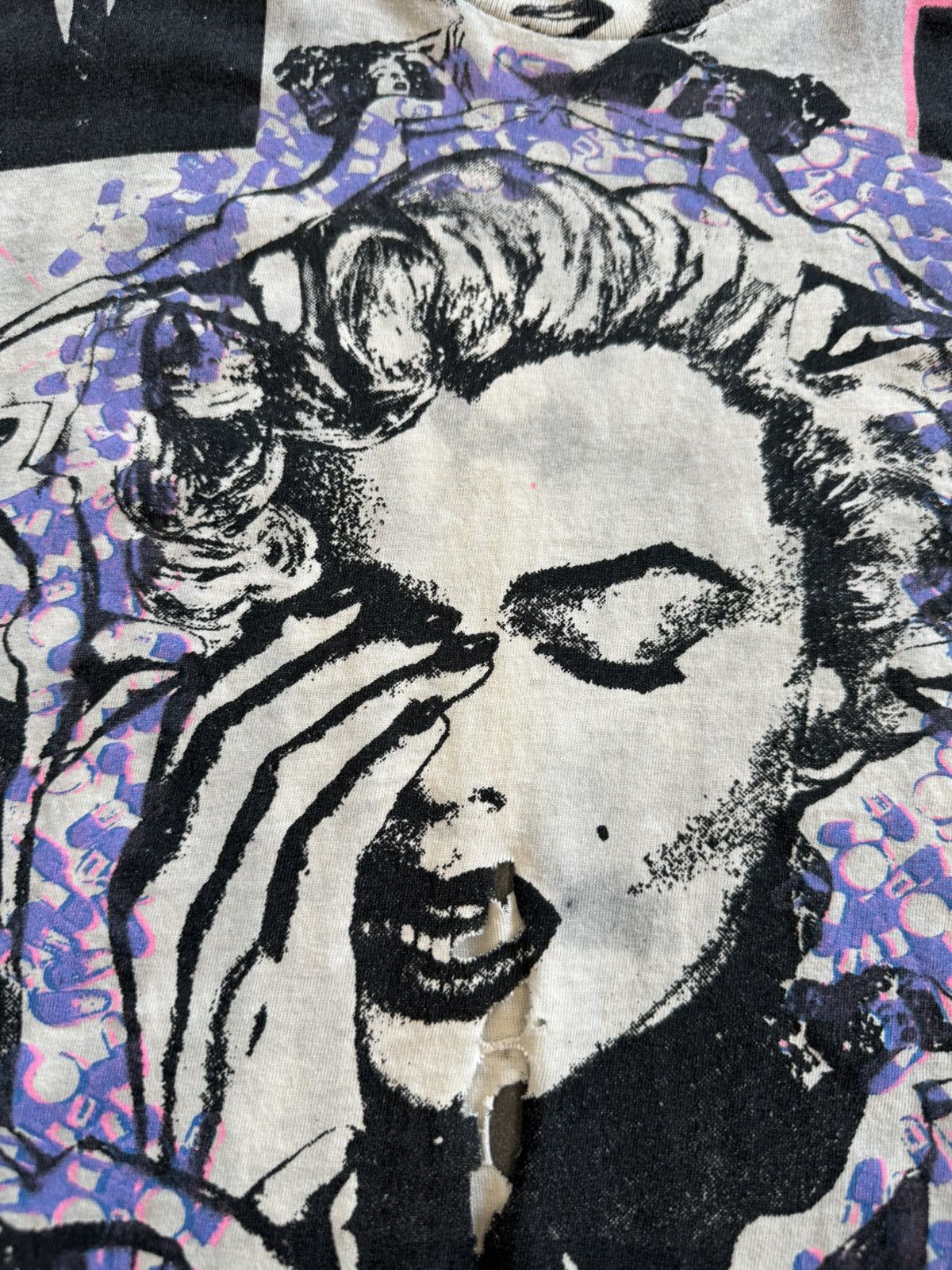 Band Tees 80’s Vintage Marilyn Monroe Mosquitohead Tee Size US XL / EU 56 / 4 - 6 Thumbnail