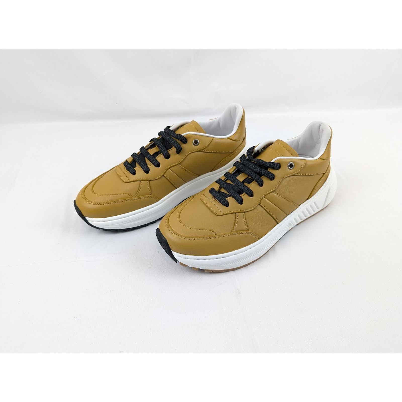 Bottega Veneta o1rshd1 Scarpa Pelle Sneakers Speedster in Butter Scotch Size US 8.5 / EU 41-42 - 17 Thumbnail