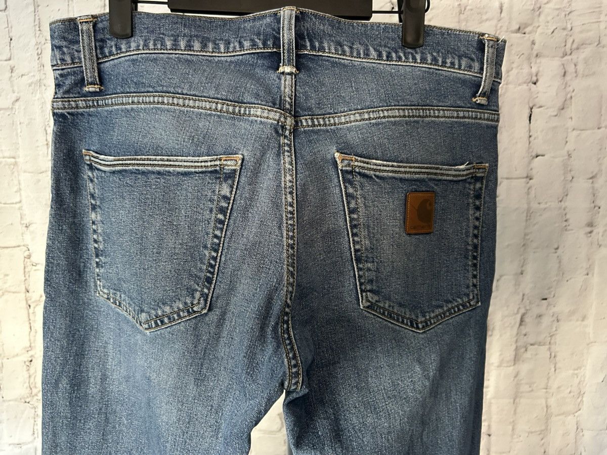 Carhartt Carhartt WIP Blue Denim Jeans – Size 33/32 Size US 33 - 8 Thumbnail