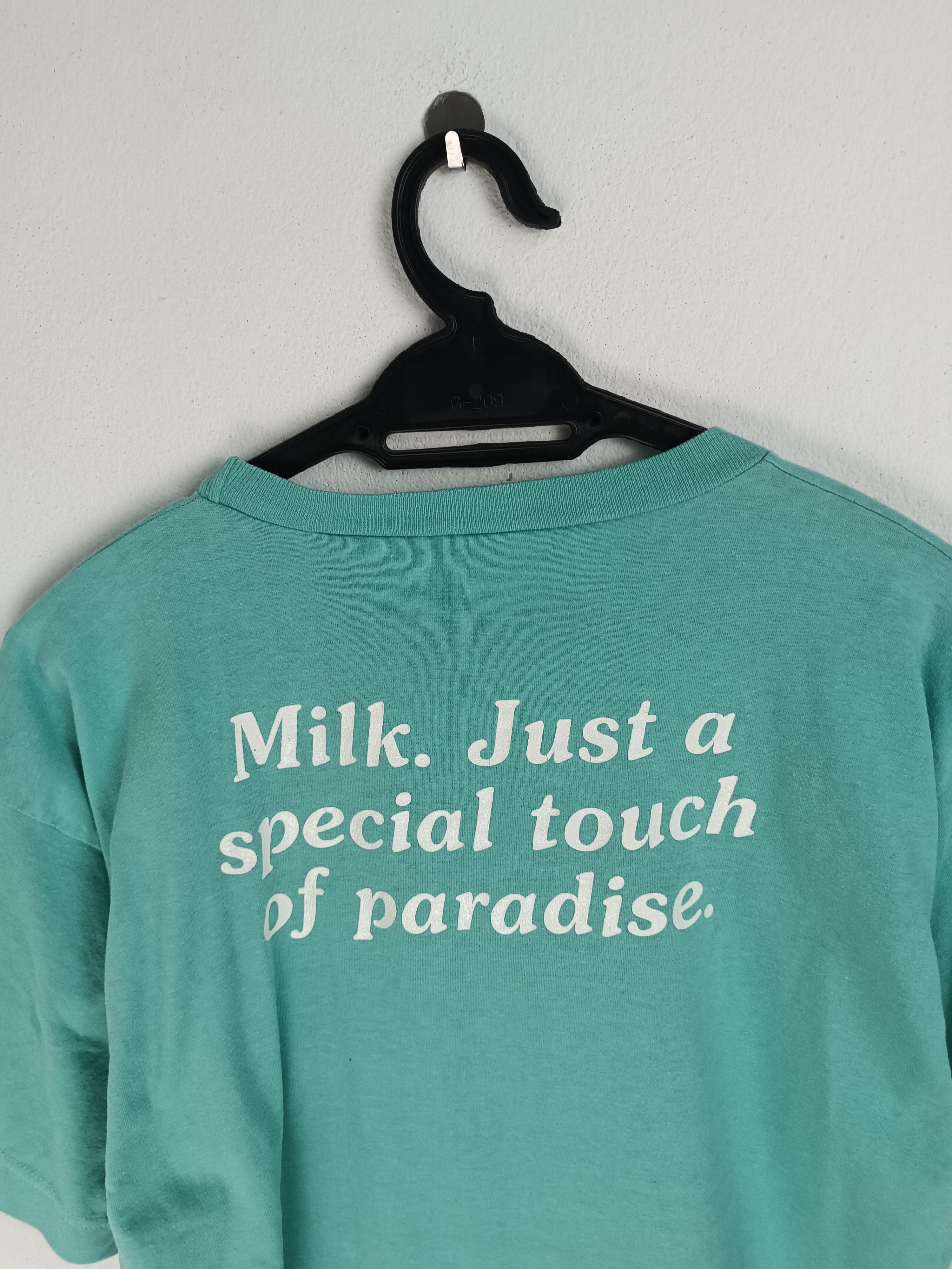 Vintage VINTAGE 90'S MILK SPECIAL TOUCH OF PARADISE TEE VERY RARE Size US M / EU 48-50 / 2 - 18 Thumbnail