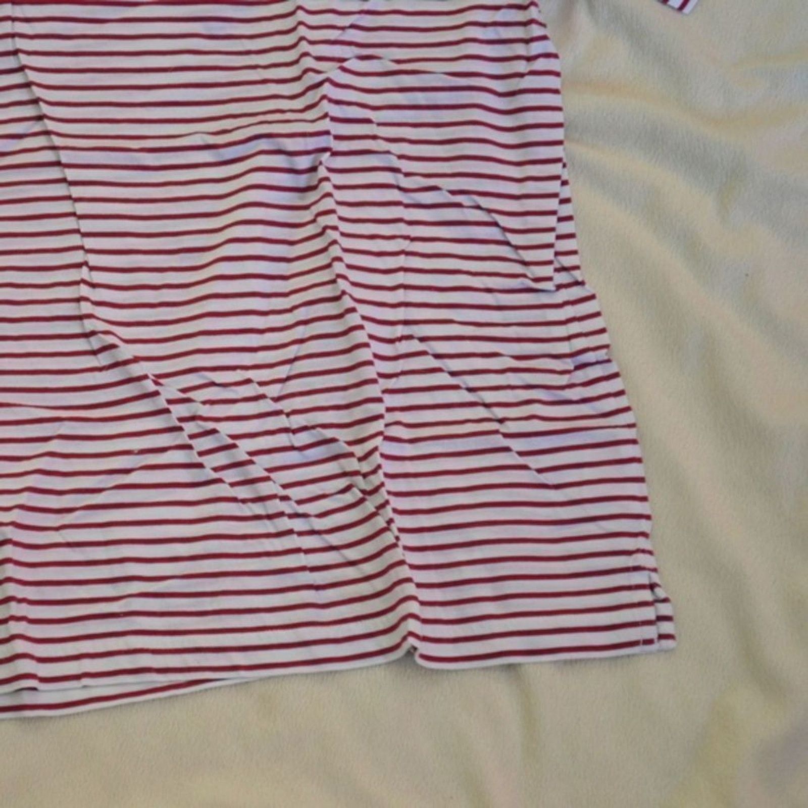 Bobby Jones Bobby Jones Red & White Striped Polo Shirt | Sz L Size US L / EU 52-54 / 3 - 3 Thumbnail