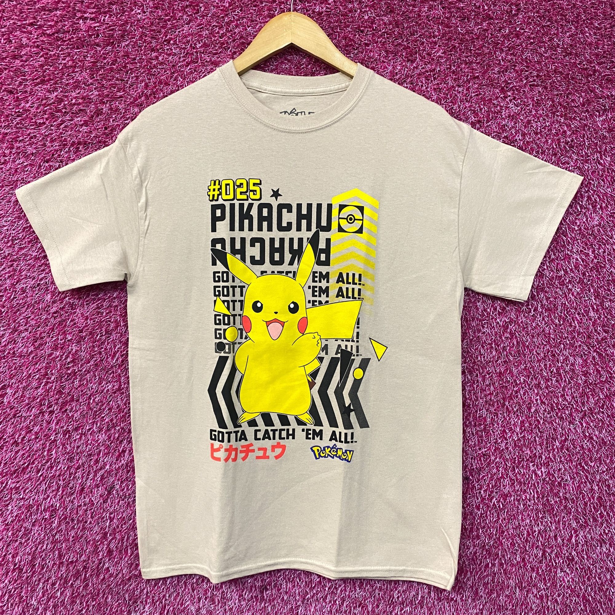 Pokemon Pokemon Pikachu #025 Gotta Catch 'Em All T-Shirt Medium Size US M / EU 48-50 / 2 - 1 Thumbnail