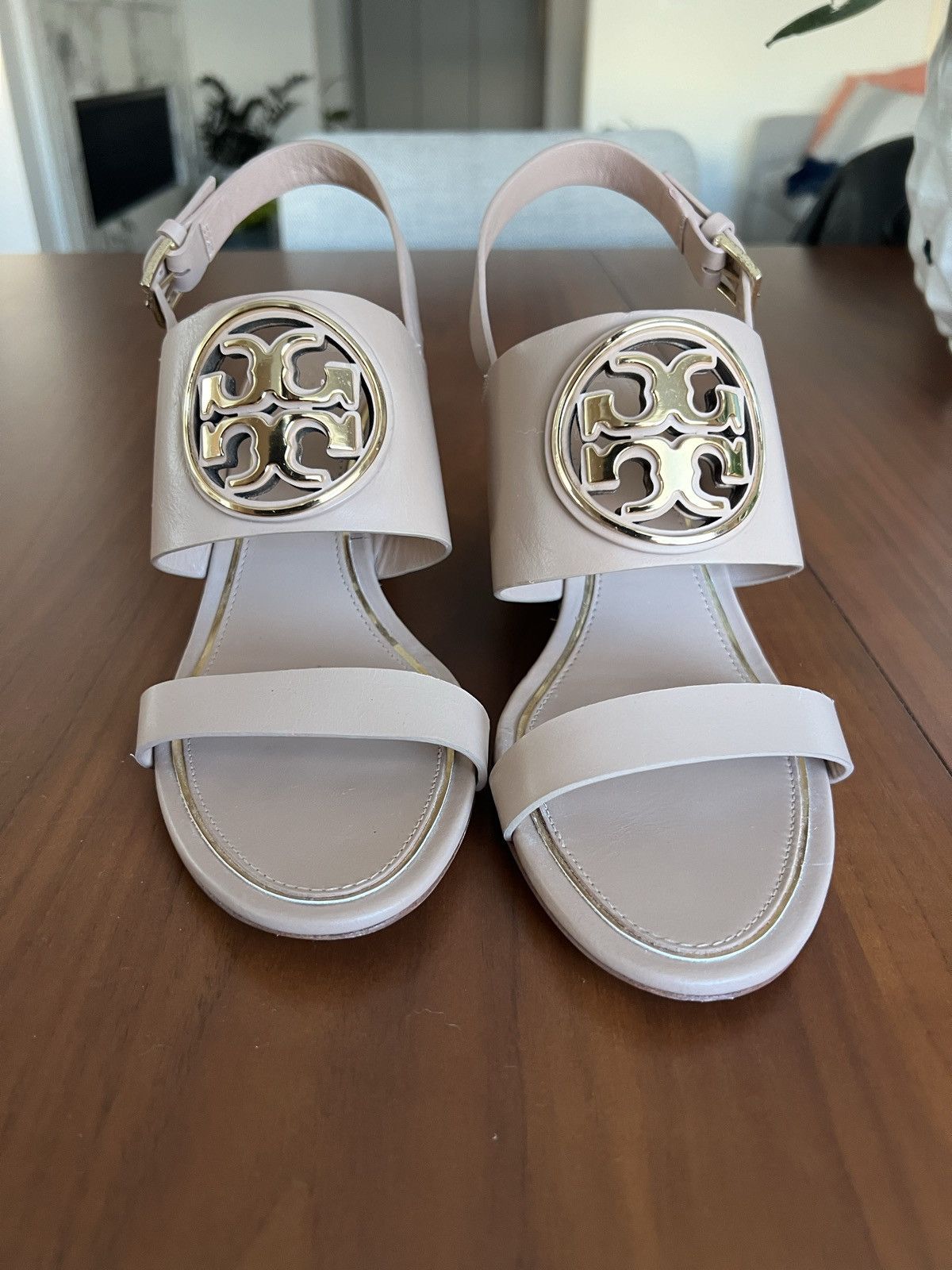 Tory Burch Tory Burch leather wedge platform shoe Size US 8 / IT 38 - 2 Thumbnail
