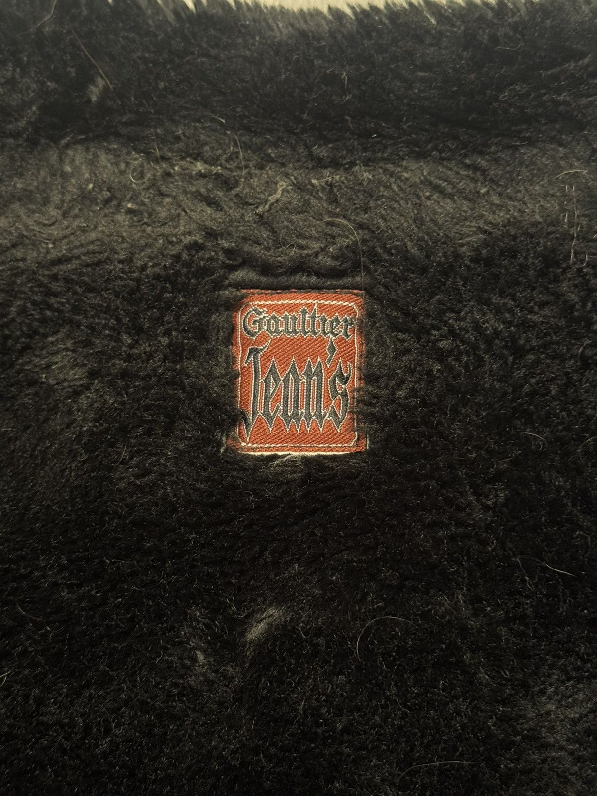 Jean Paul Gaultier Gaultier Jeans AW1997 „Fight Racism“ Denim Fur bomber Size US L / EU 52-54 / 3 - 9 Thumbnail