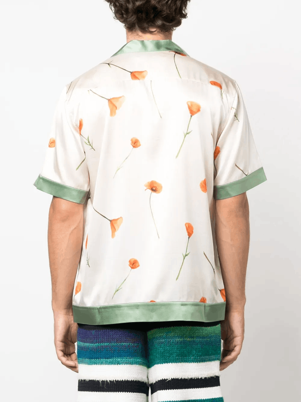 Other Poppy-Print Stretch Shirt Size US M / EU 48-50 / 2 - 2 Thumbnail
