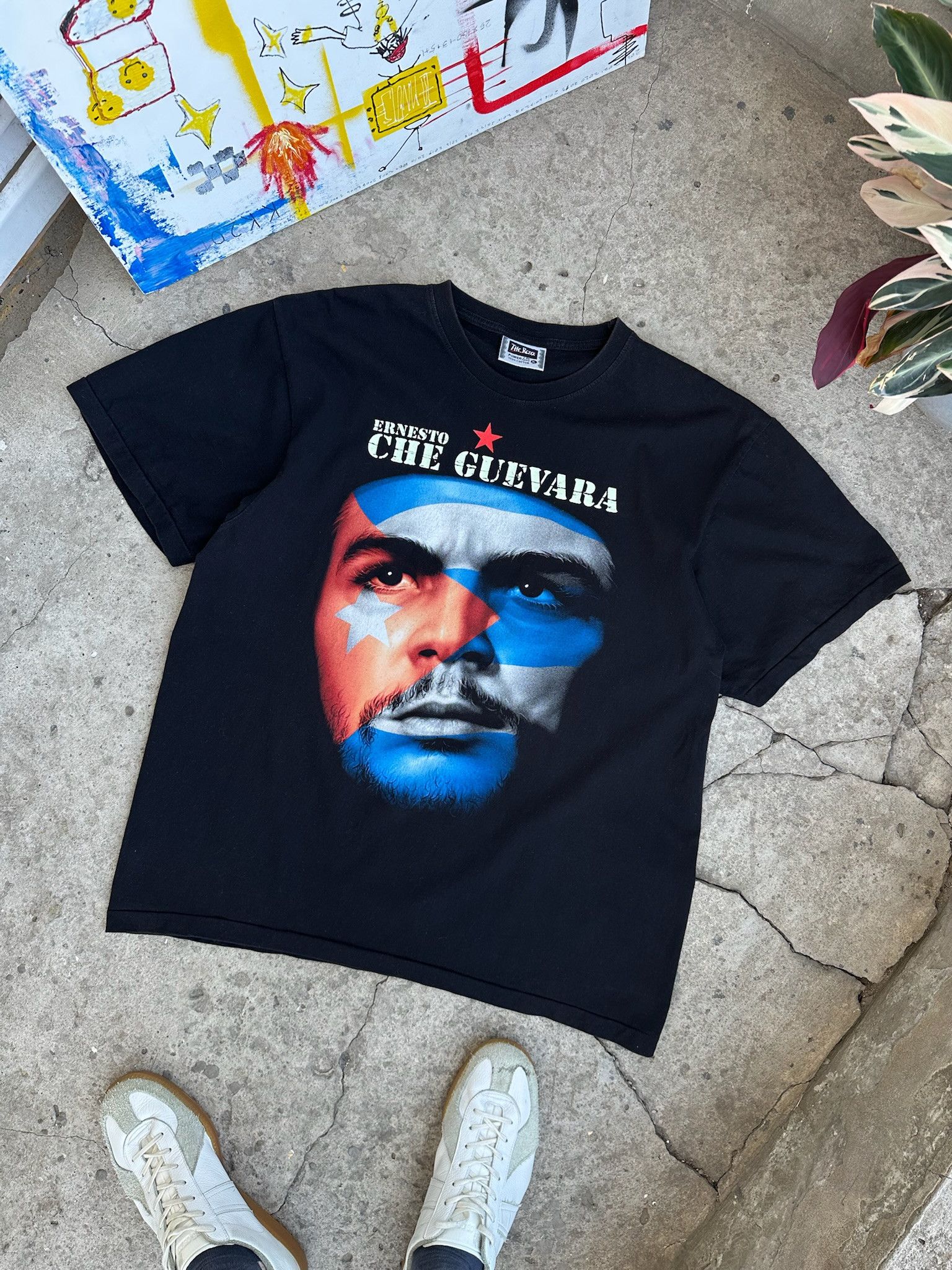Other Vintage che guevara Face Tee Band Rock T Shirt Size US XL / EU 56 / 4 - 1 Thumbnail