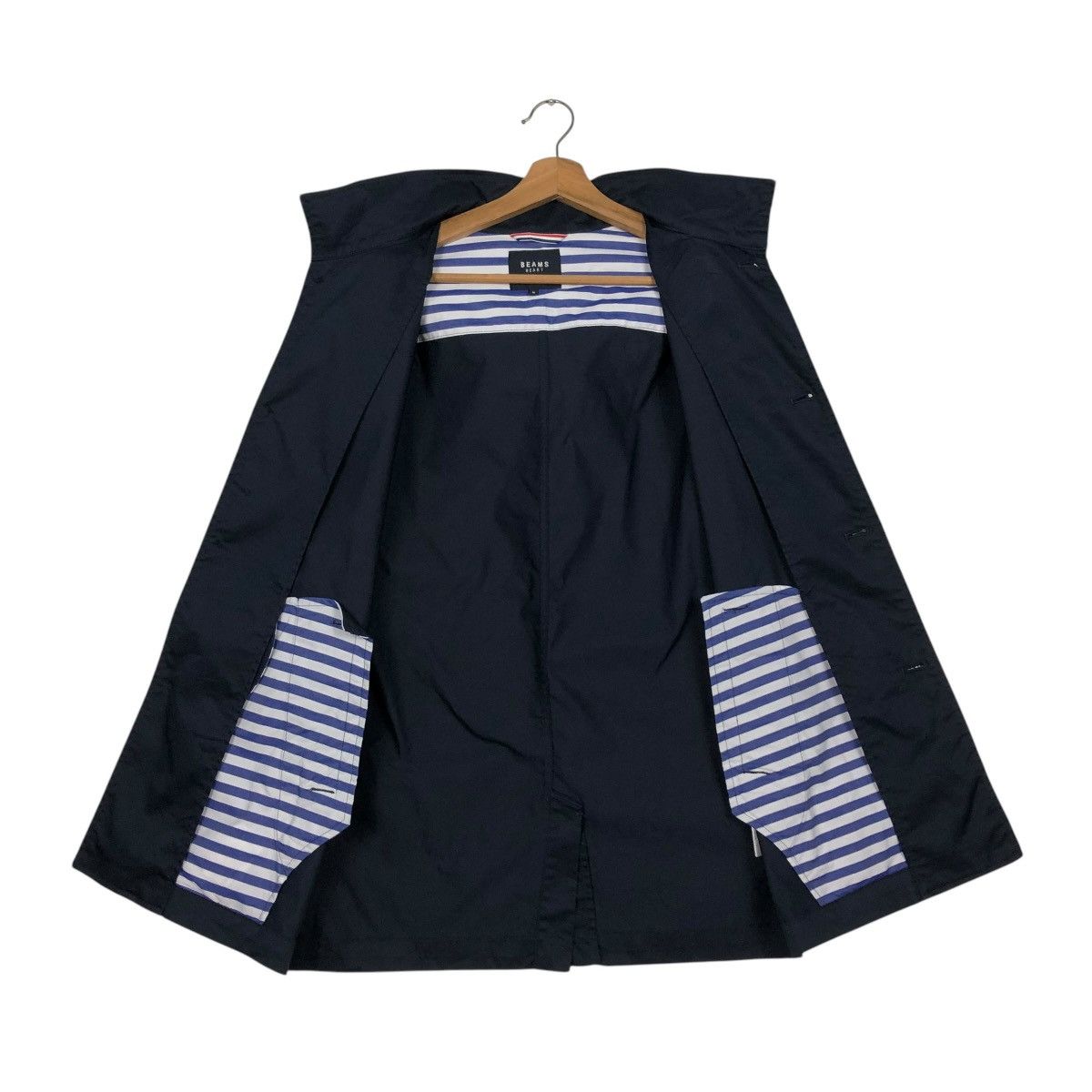 Beams Plus 🔥VINTAGE CHORE JACKET BEAMS HEART BLANKET STRIPED Size US M / EU 48-50 / 2 - 16 Thumbnail