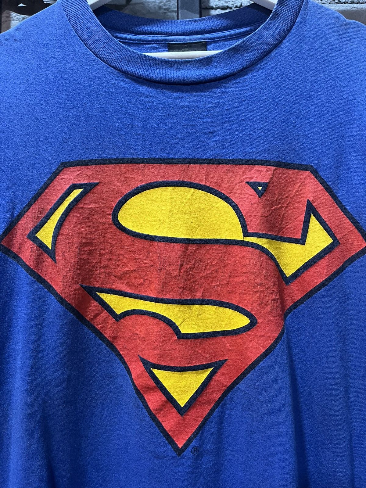 DC Comics Superman American Superhero Comics Tee 90s (single stitch) Size US XL / EU 56 / 4 - 2 Thumbnail