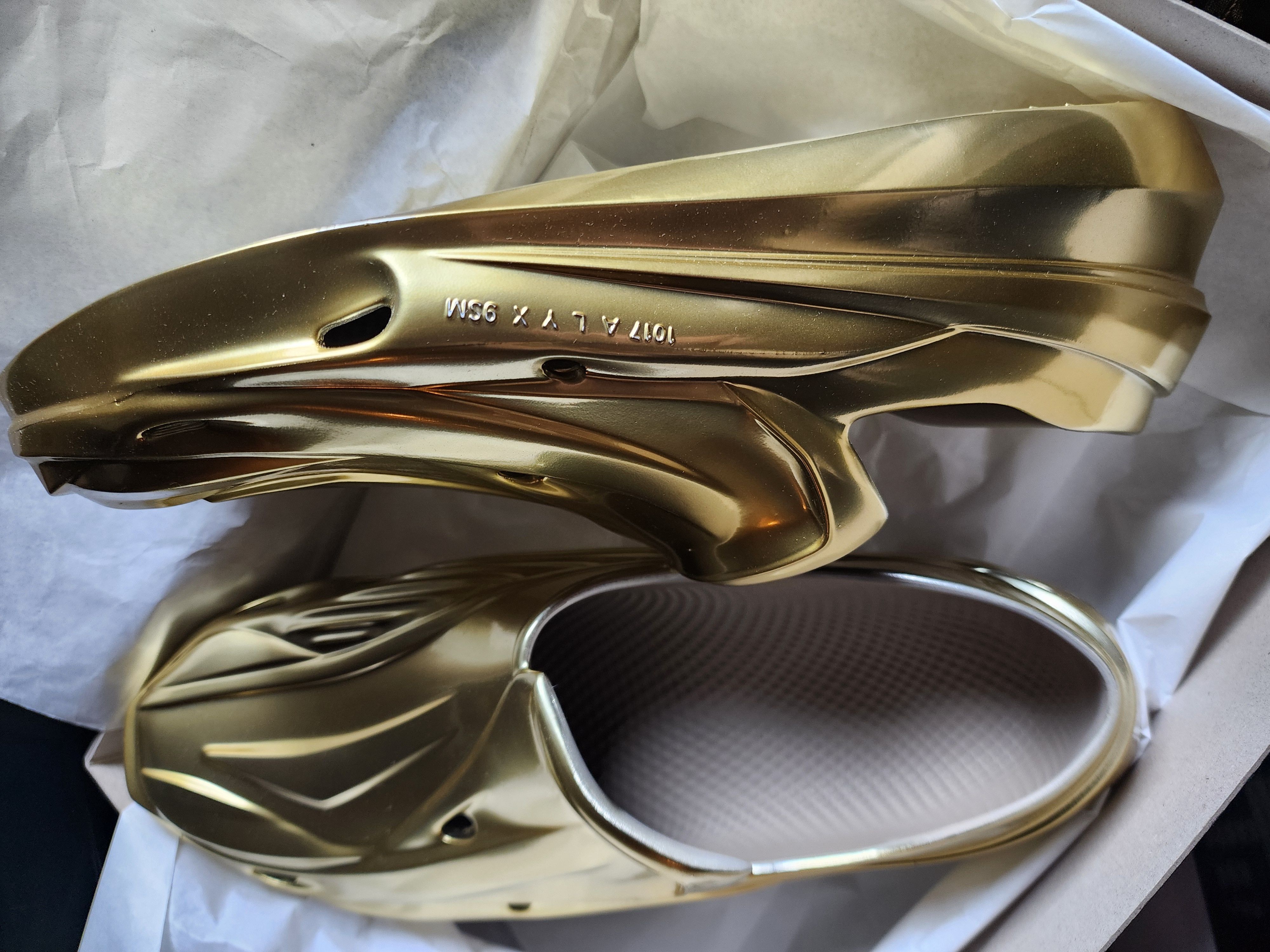 1017 ALYX 9SM 1017 Alyx 9SM Chrome Mono Slip on Shoes Matthew Williams Size US 11 / EU 44 - 5 Thumbnail