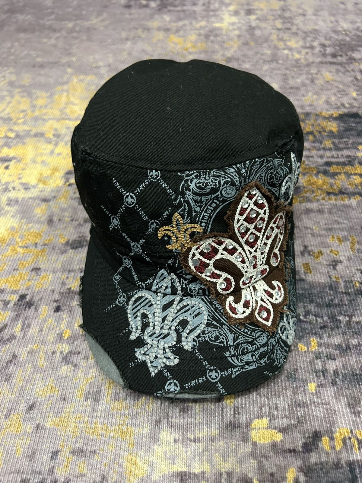 If Six Was Nine Kbethos Cross Camo Swarovski Patrol Caps Size ONE SIZE - 3 Thumbnail