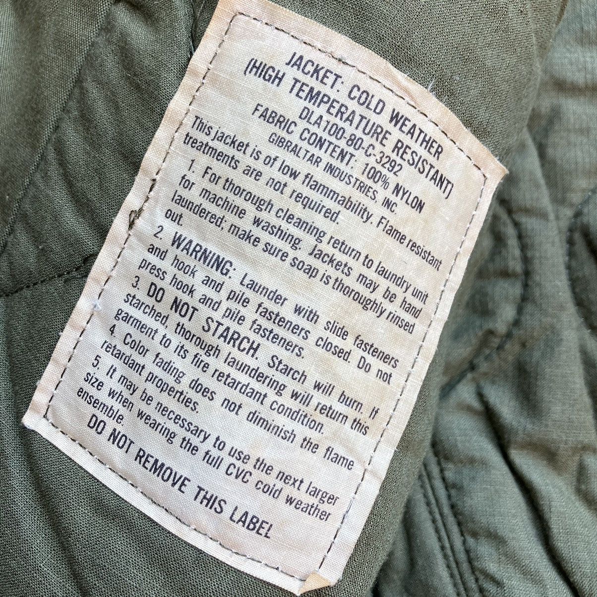 Alpha Industries MILITARY COLD WEATHER HIGH TEMPERATURE RESISTANT JACKET Size US S / EU 44-46 / 1 - 4 Thumbnail