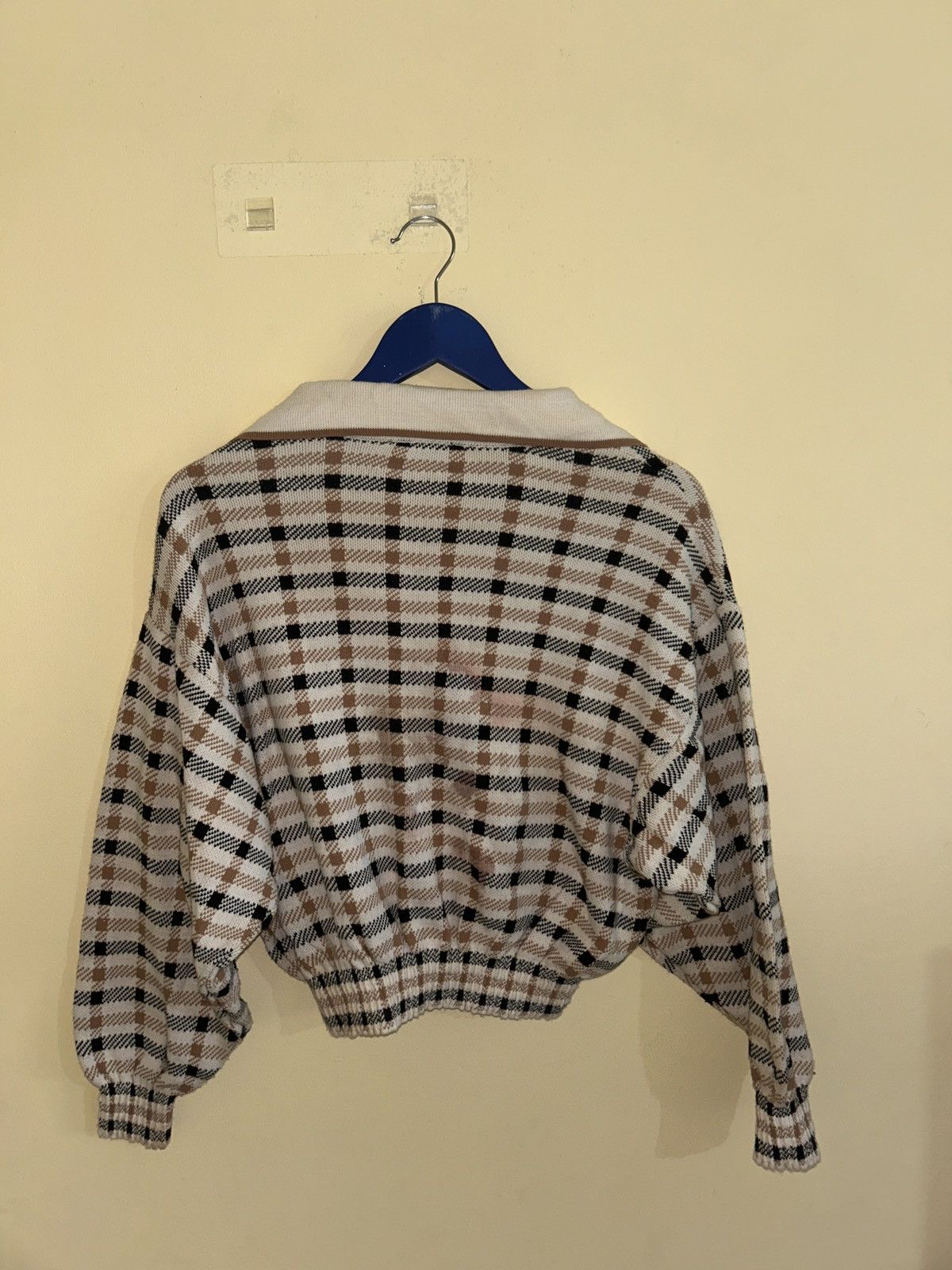 Other Oasis Plaid Cropped Shirt with Collar Size L / US 10 / IT 46 - 4 Thumbnail
