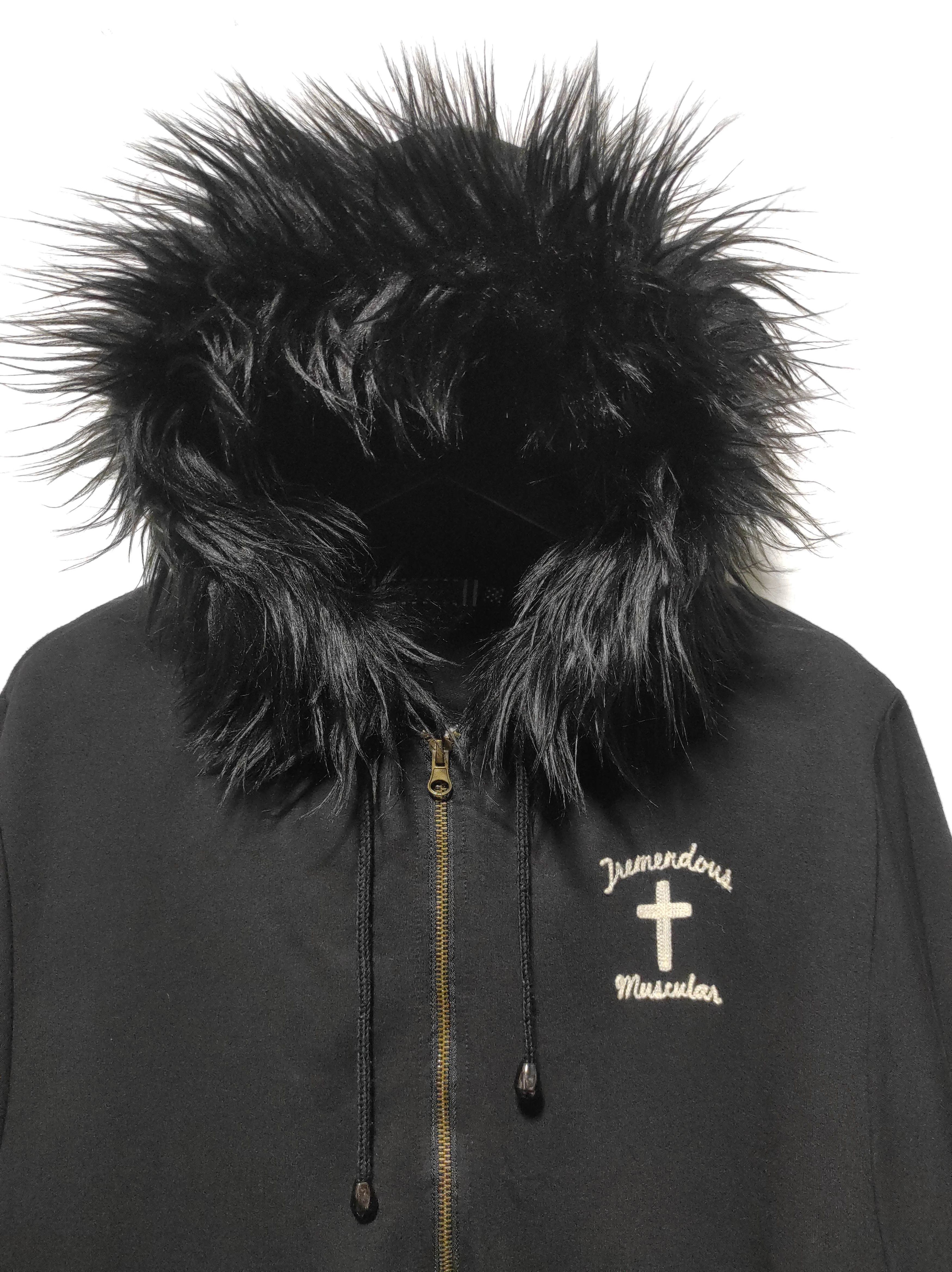 Japanese Brand Galyge Zip Fur Hoodie i6w9 LGB style Size L / US 10 / IT 46 - 4 Thumbnail